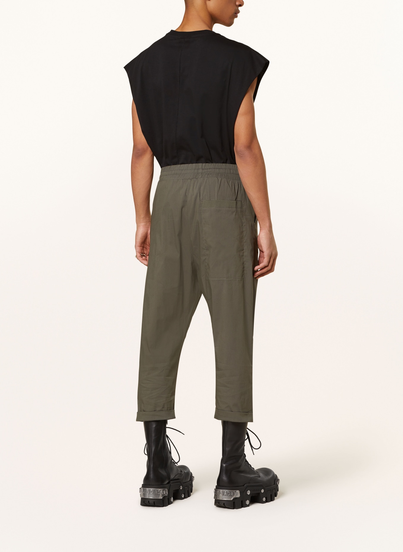 thom/krom Pants in jogger style slim fit, Color: KHAKI (Image 3)