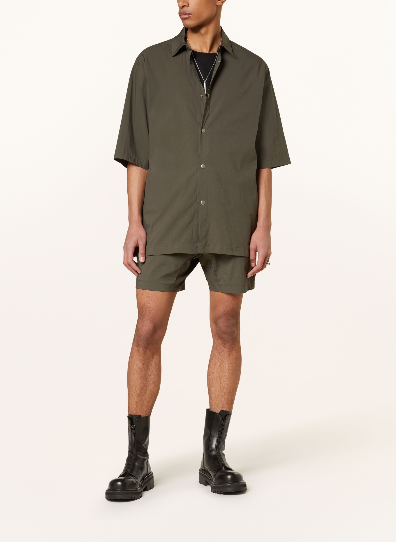 thom/krom Oversized-Hemd Comfort Fit, Farbe: KHAKI (Bild 2)