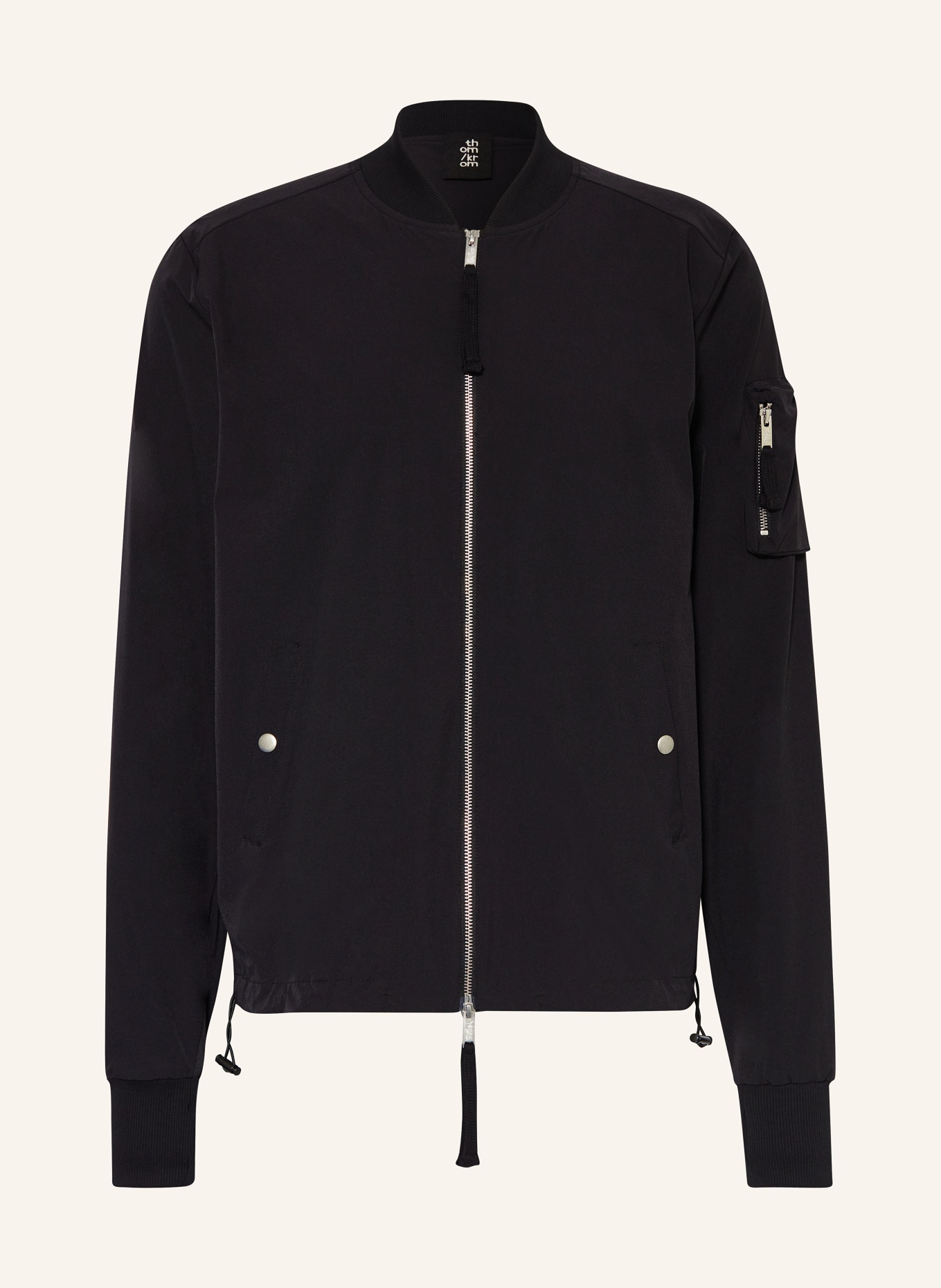 thom/krom Bomber jacket, Color: BLACK (Image 1)