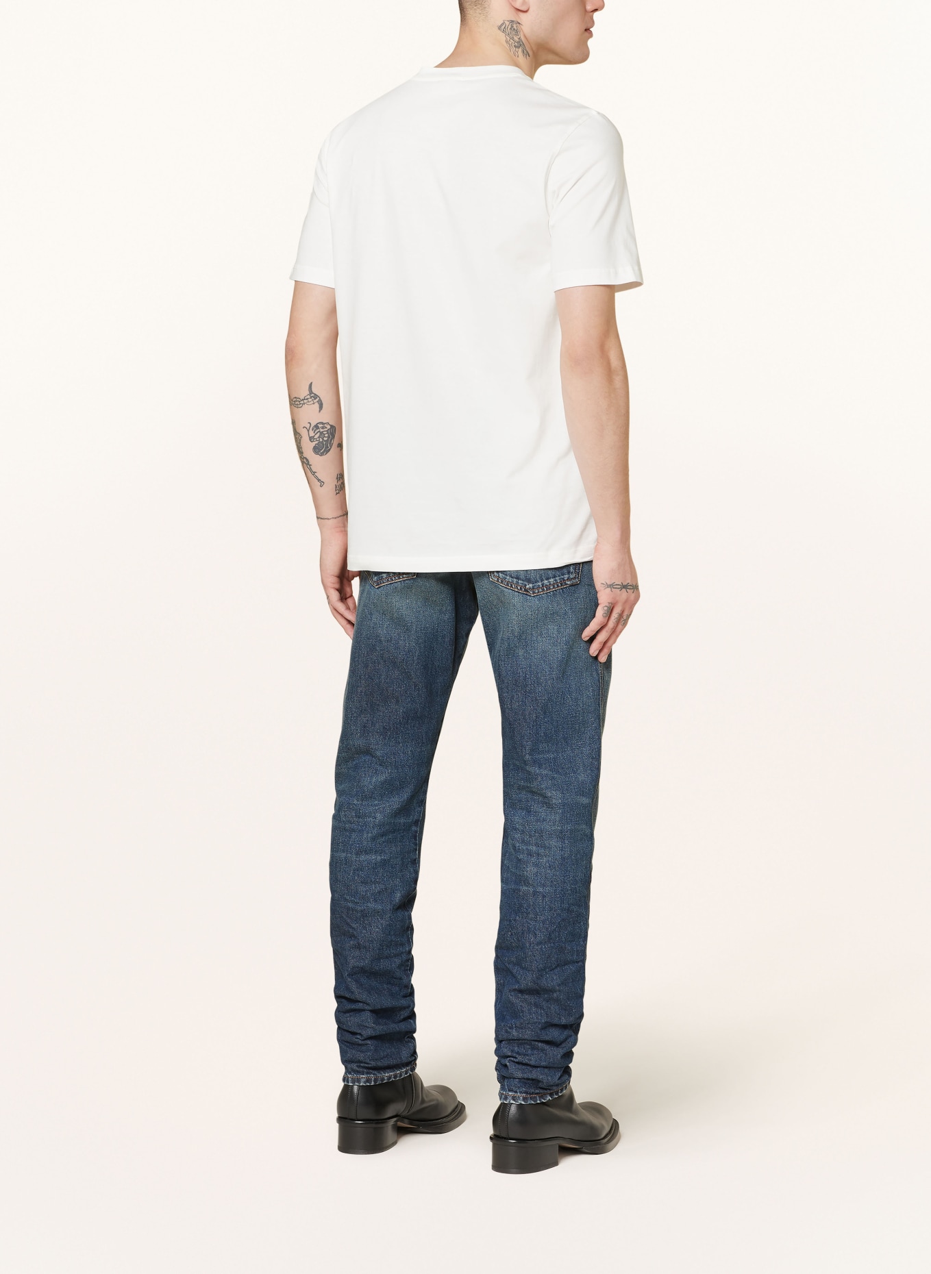 DIESEL T-shirt JUST N18, Color: WHITE (Image 3)