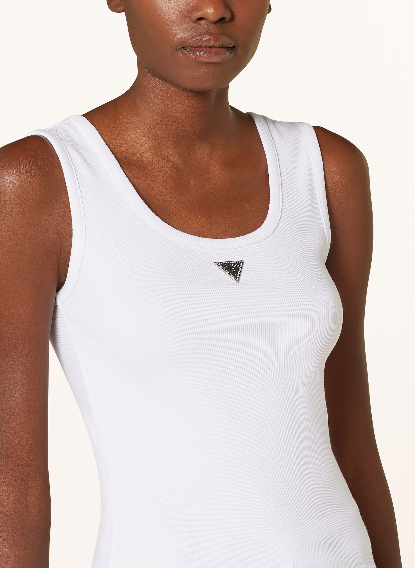 GUESS Top, Color: WHITE (Image 4)