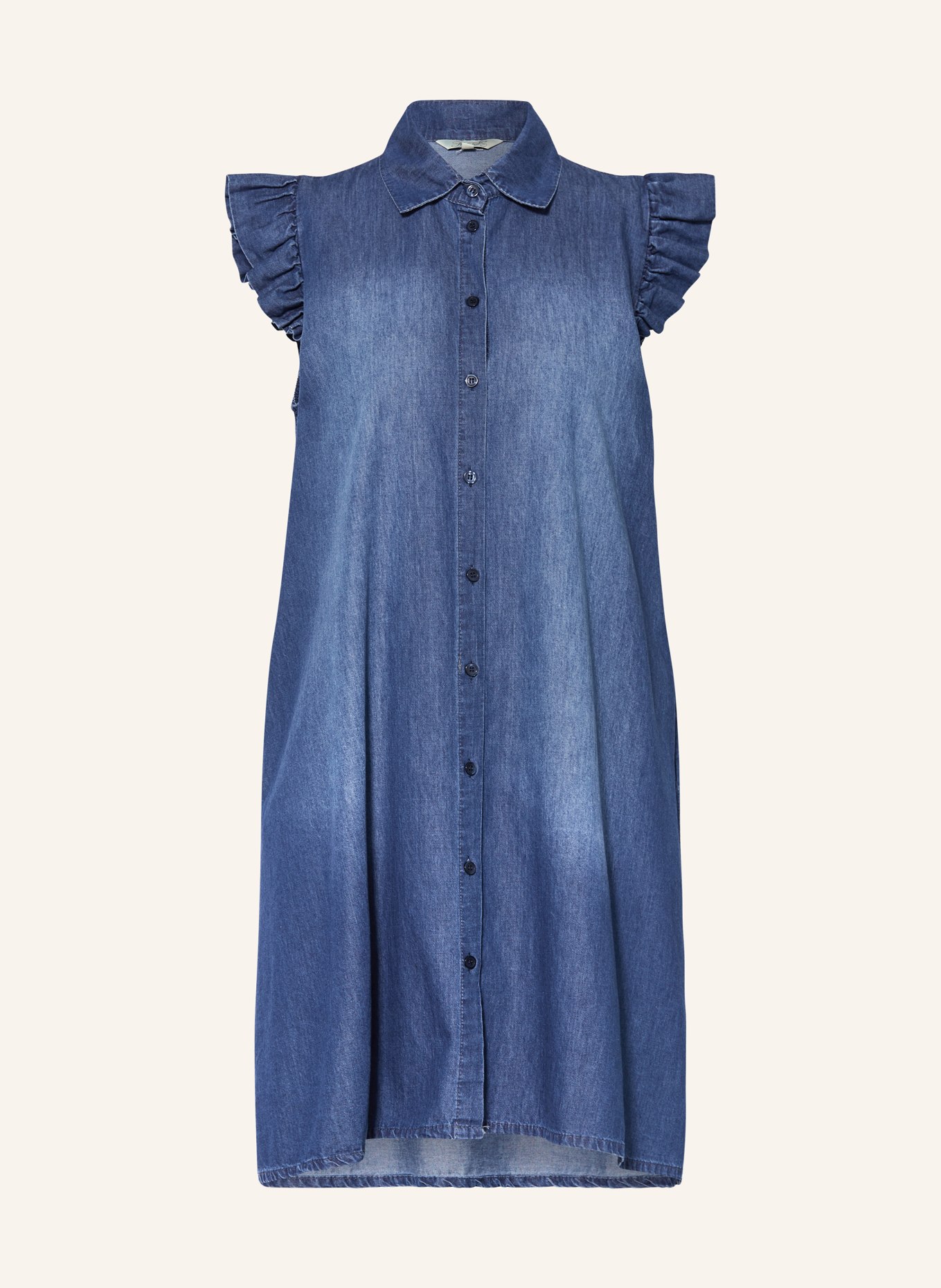Herrlicher Košilové šaty MARLIE v džínovém vzhledu, Barva: 055 medium (Obrázek 1)