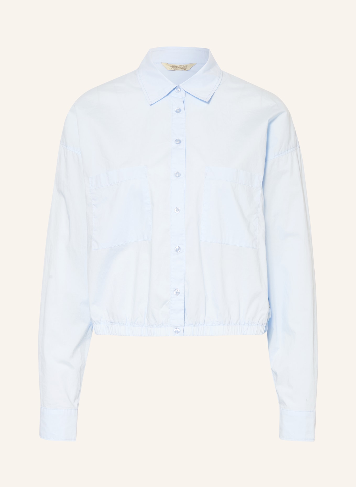 Herrlicher Shirt blouse LILINE, Color: LIGHT BLUE (Image 1)