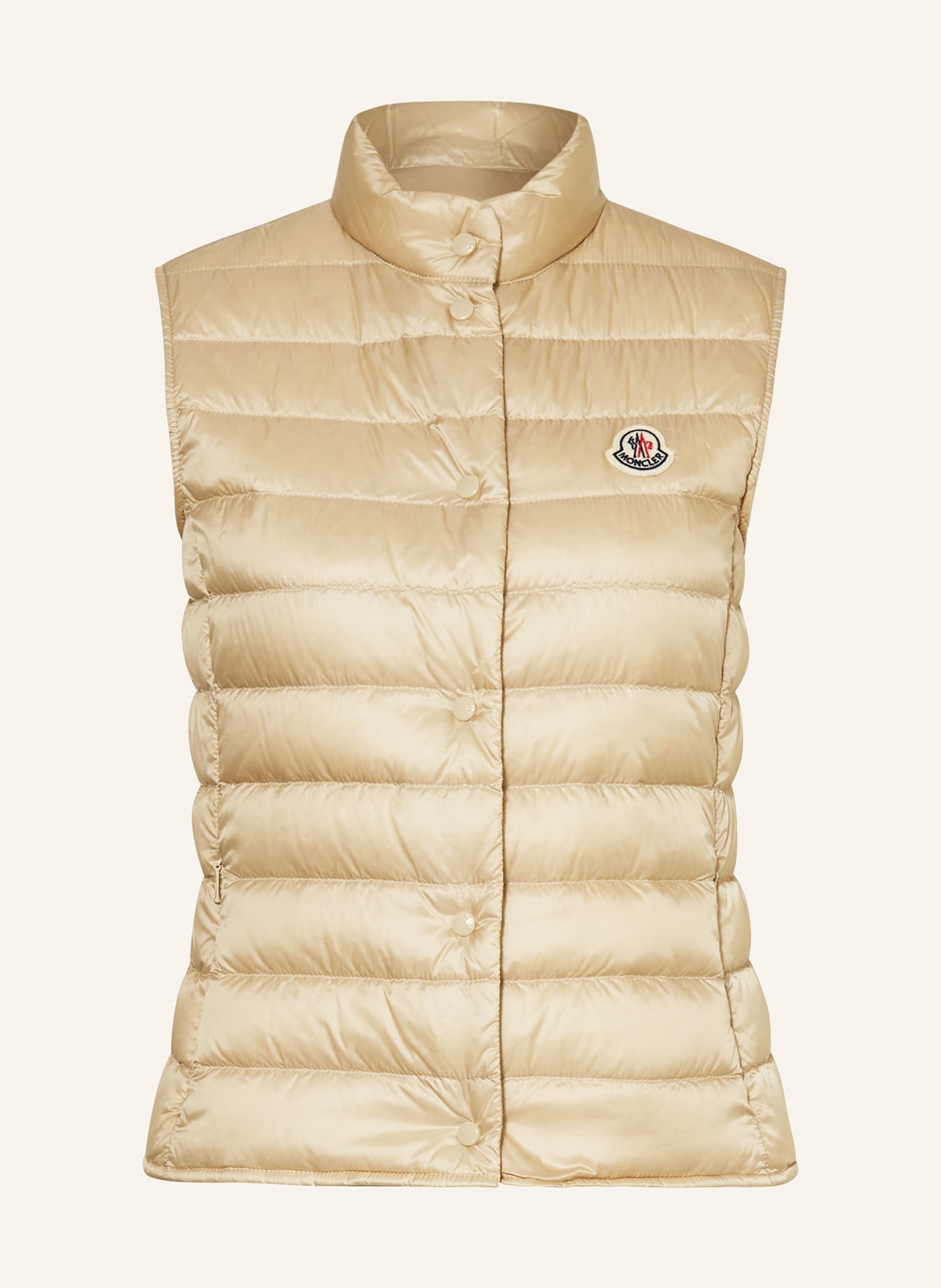 MONCLER Daunenweste LIANE: BEIGE