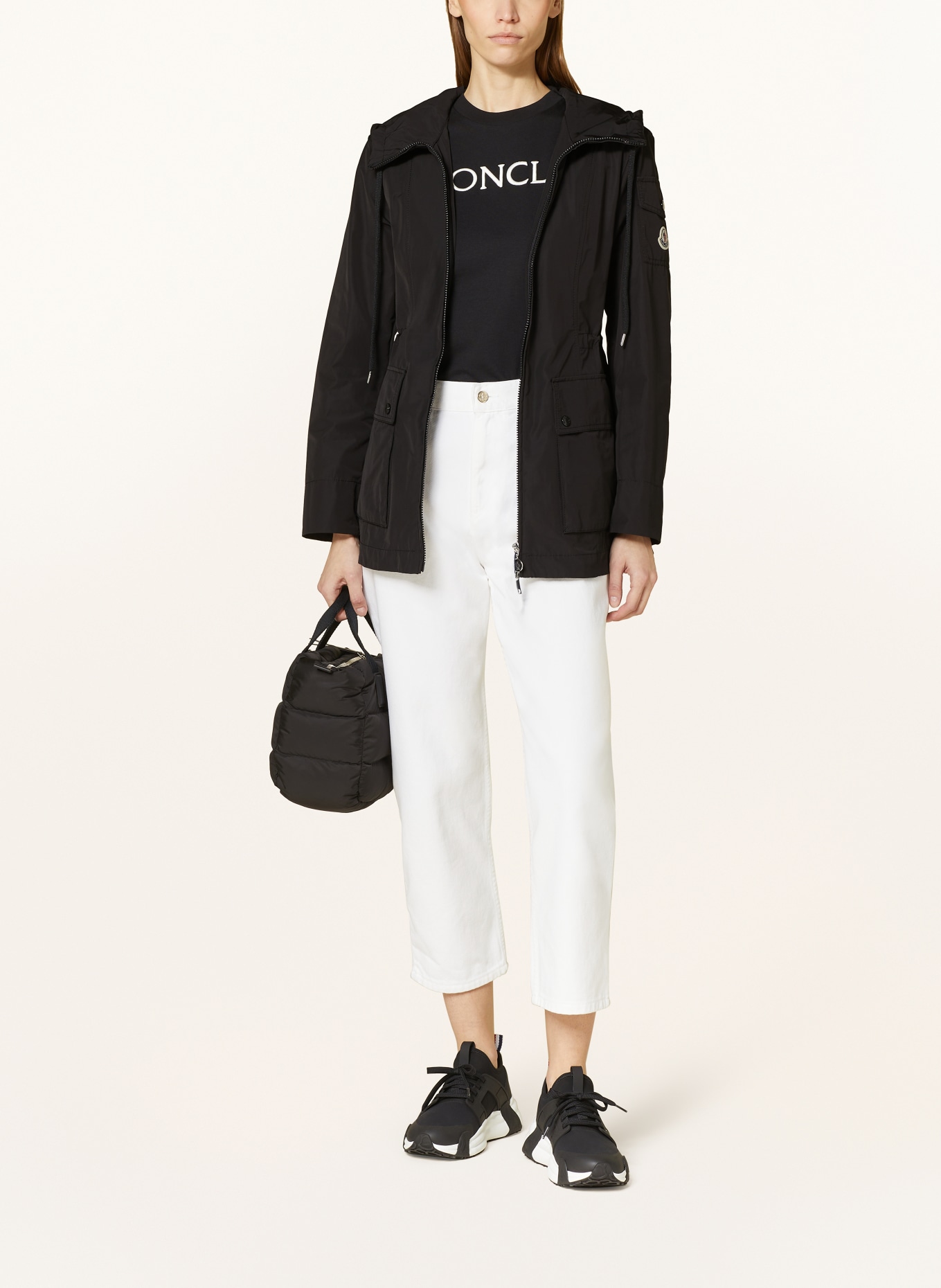 MONCLER Parka LEANDRO in black
