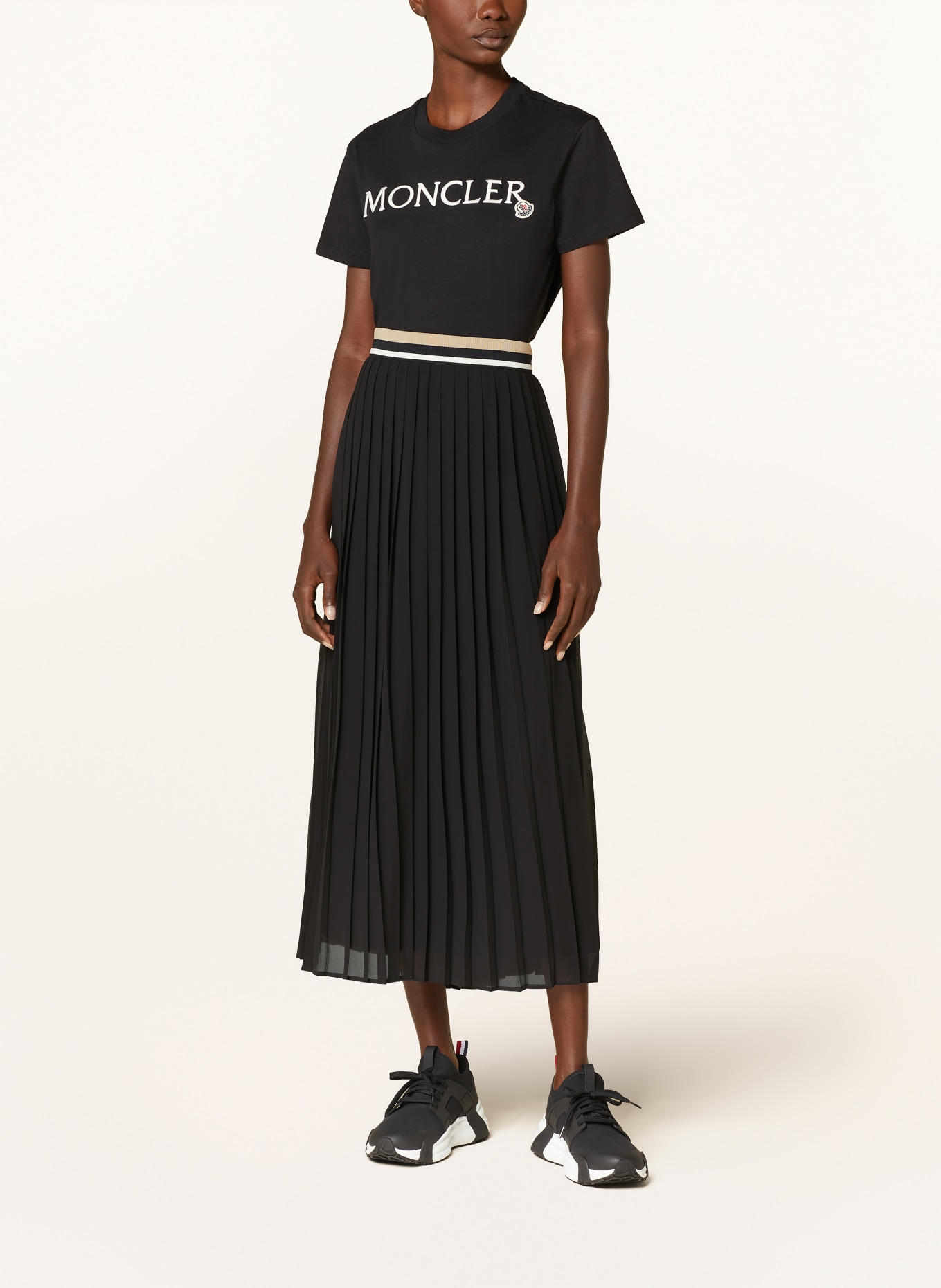 MONCLER T-Shirt: SCHWARZ