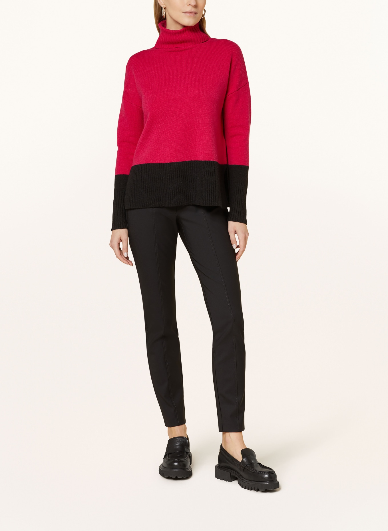 HOBBS Sweater MELODIE, Color: PINK/ BLACK (Image 2)