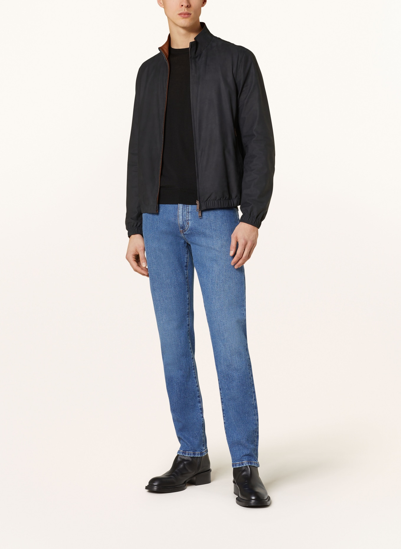 ZEGNA Jeans Slim Fit, Farbe: BLAU (Bild 2)