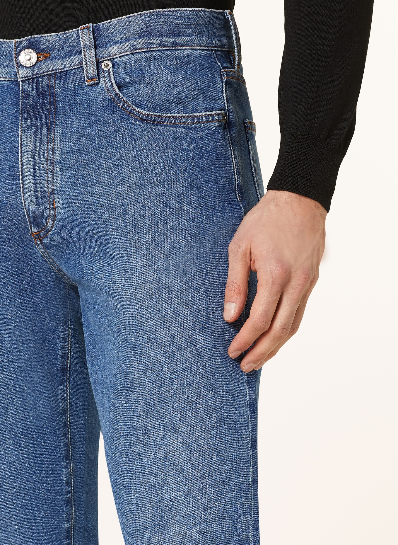 ZEGNA Jeans Slim Fit, Farbe: BLAU (Bild 5)