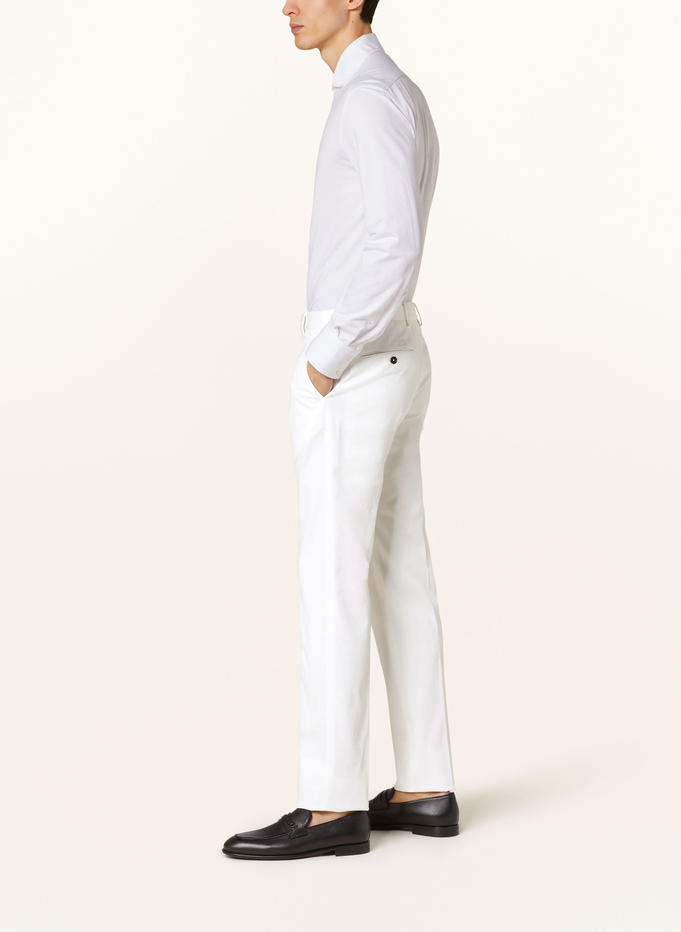 ZEGNA Chinos slim fit, Color: WHITE (Image 4)