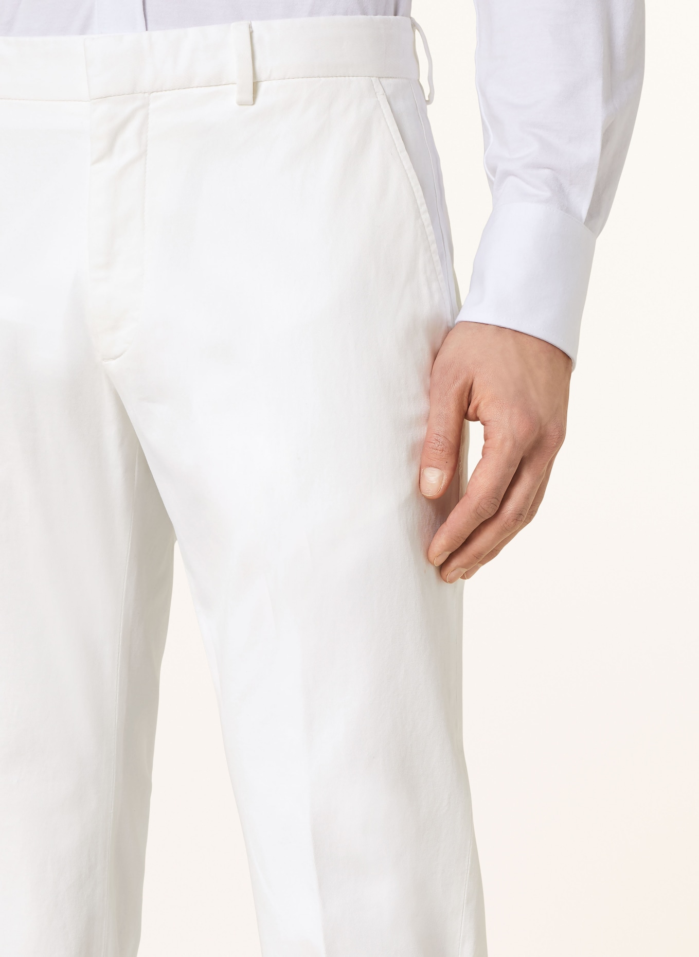 ZEGNA Chinos slim fit, Color: WHITE (Image 5)