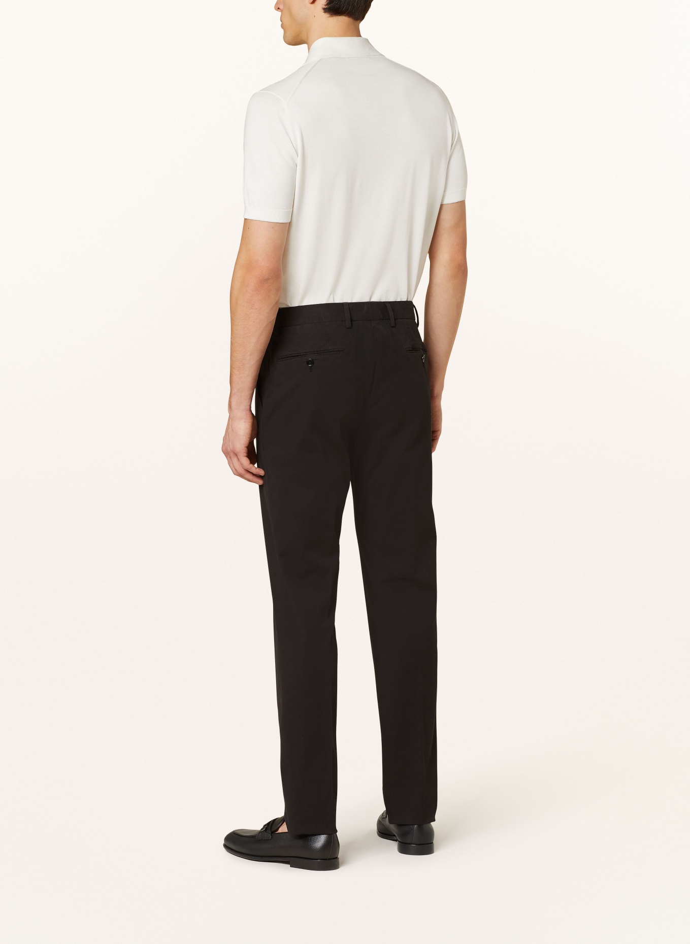 ZEGNA Chinos slim fit, Color: BLACK (Image 3)