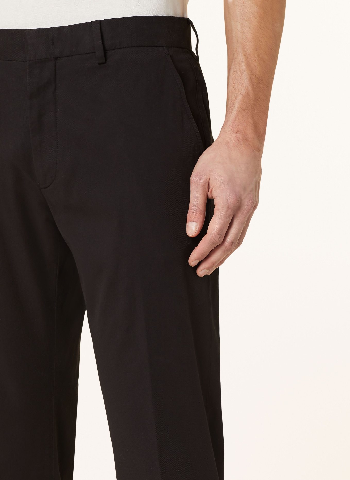 ZEGNA Chinos slim fit, Color: BLACK (Image 5)