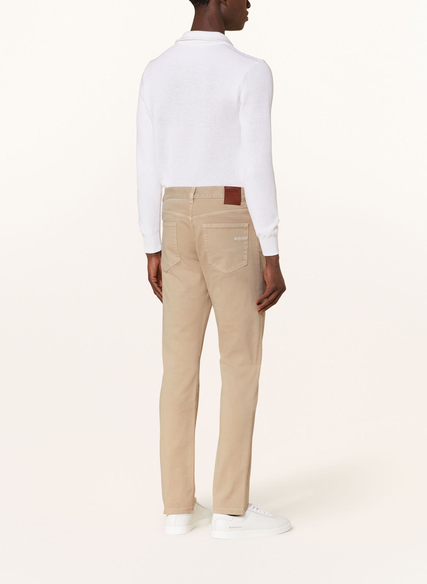 ZEGNA Trousers slim fit, Color: LIGHT BROWN (Image 3)