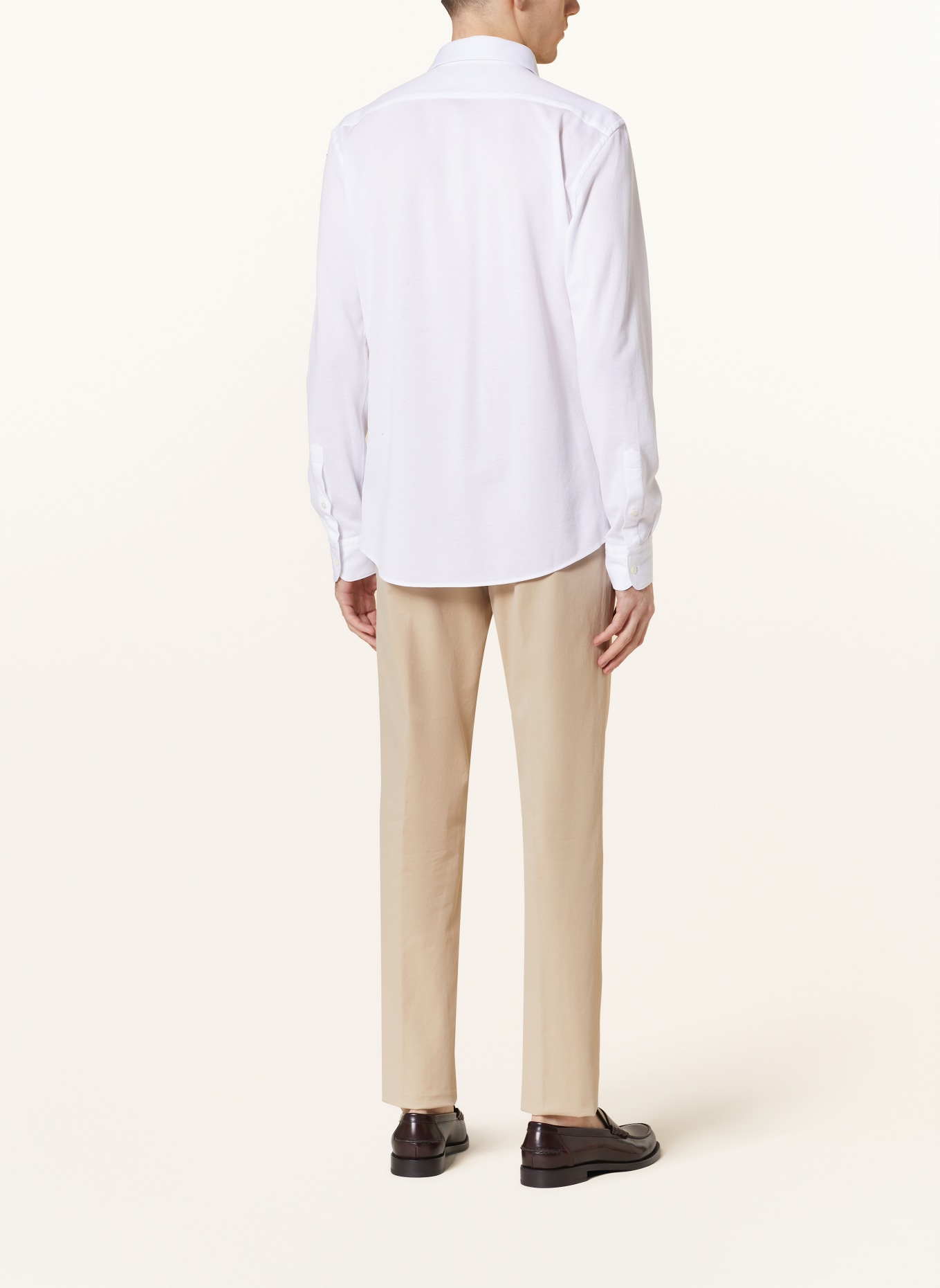 ZEGNA Piqué shirt regular fit, Color: WHITE (Image 3)