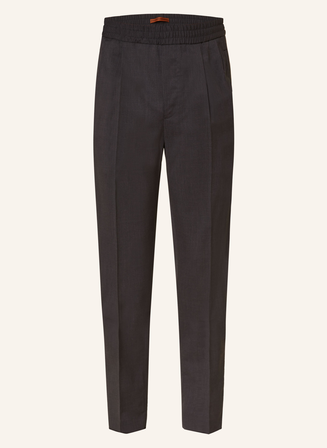 ZEGNA Pants in jogger style extra slim fit, Color: 3A7 Anthra (Image 1)