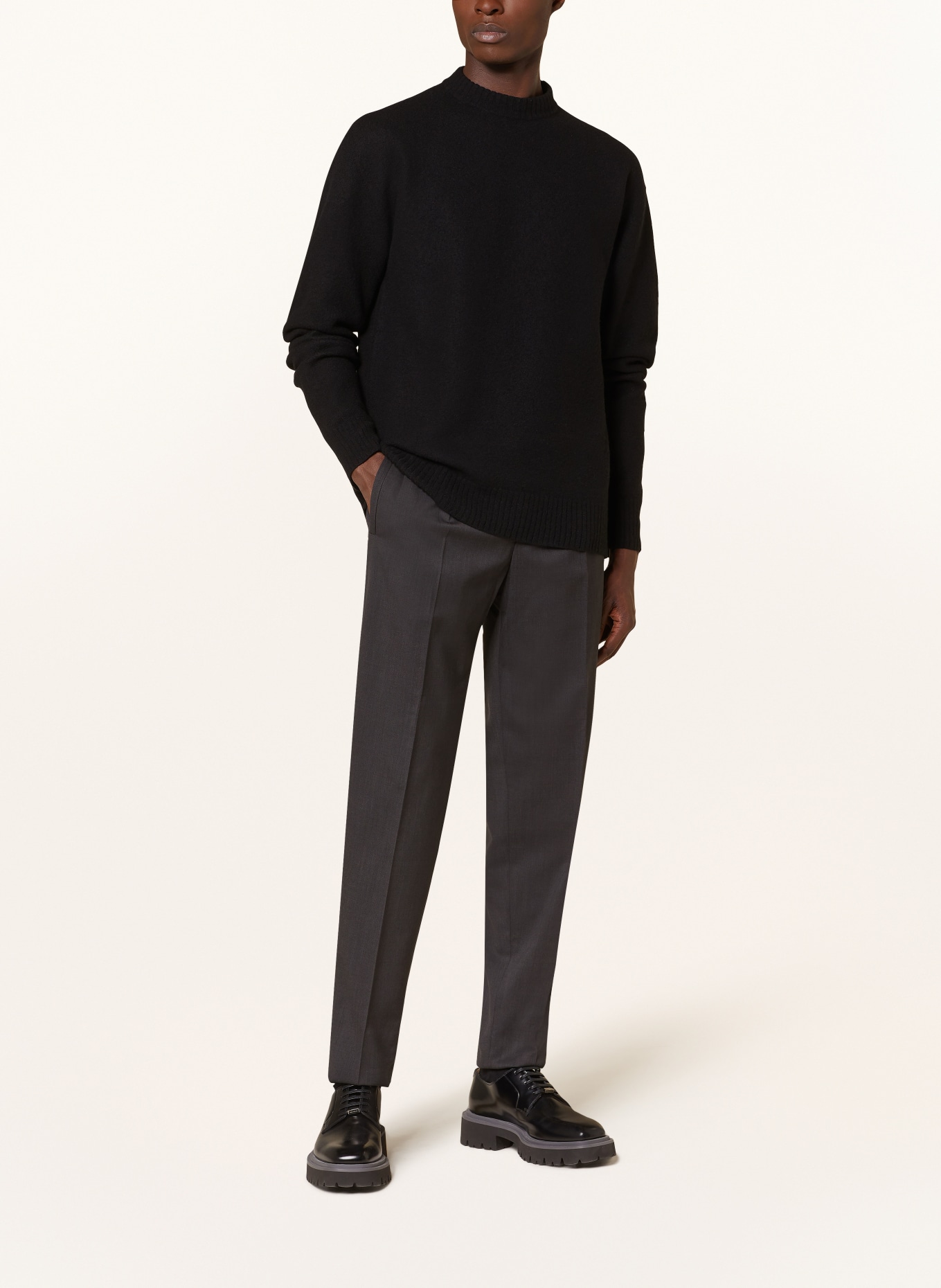 ZEGNA Pants in jogger style extra slim fit, Color: 3A7 Anthra (Image 2)