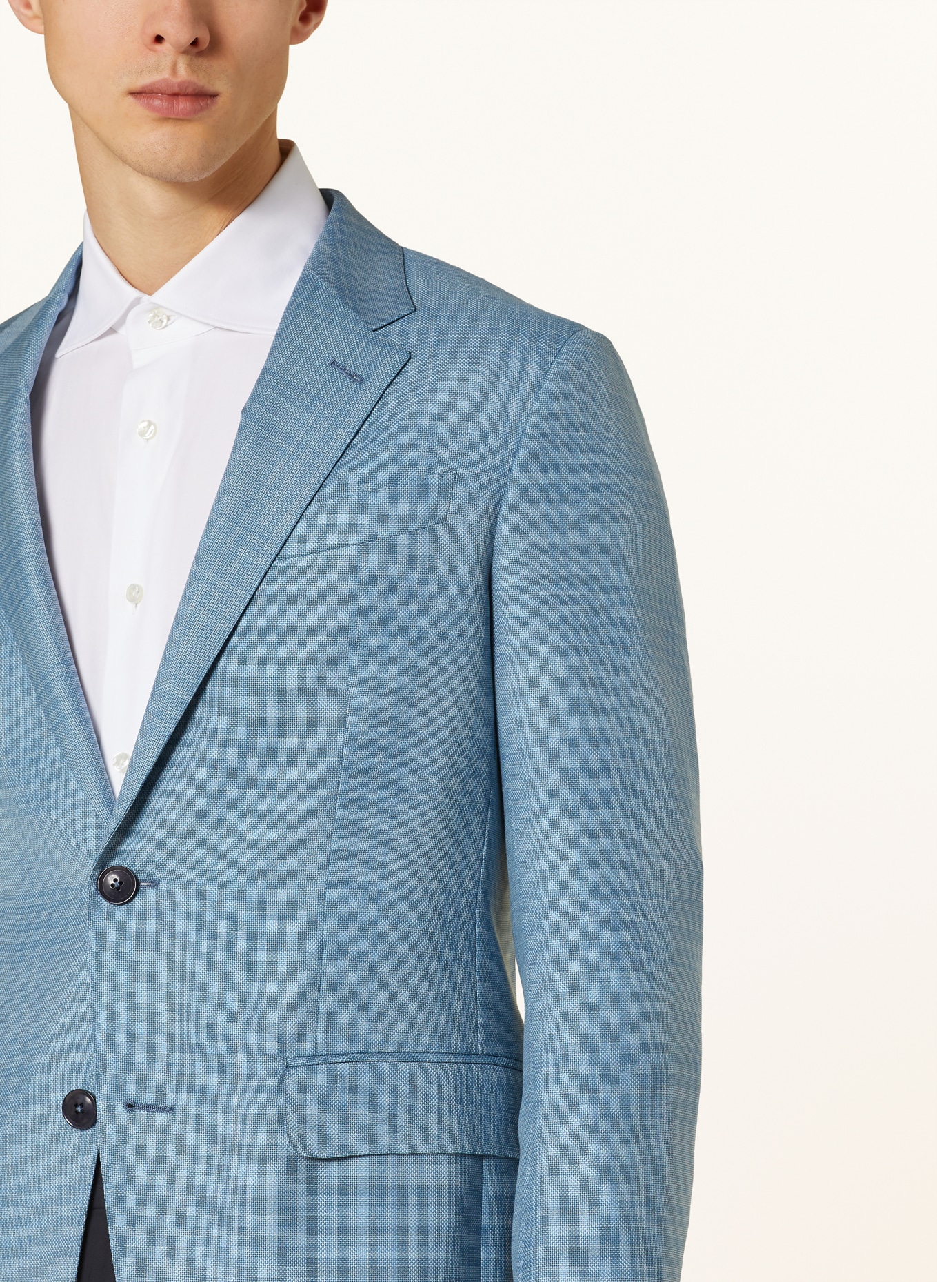 ZEGNA Tailored jacket MILANO Slim Fit, Color: LIGHT BLUE (Image 5)