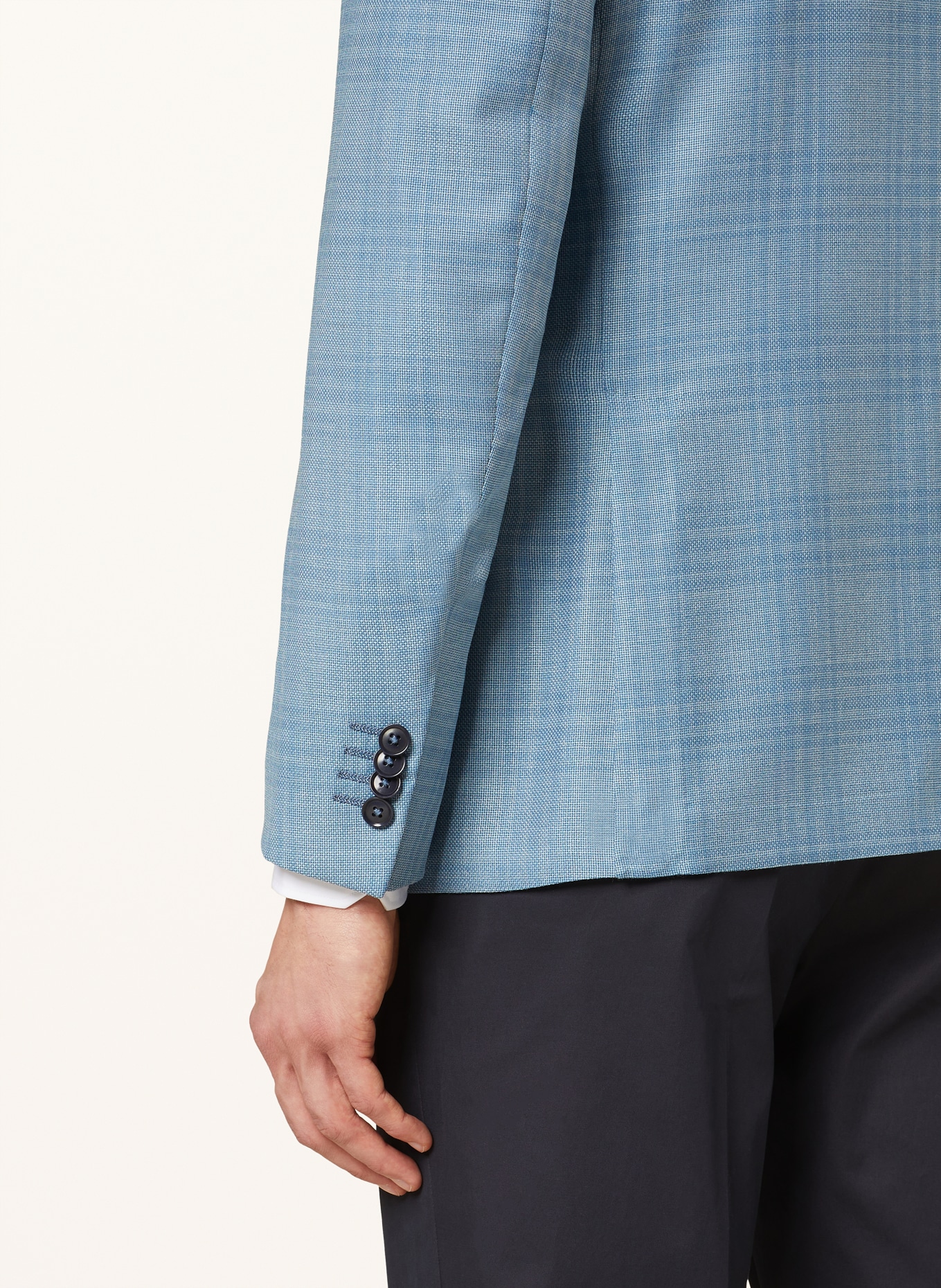 ZEGNA Tailored jacket MILANO Slim Fit, Color: LIGHT BLUE (Image 6)