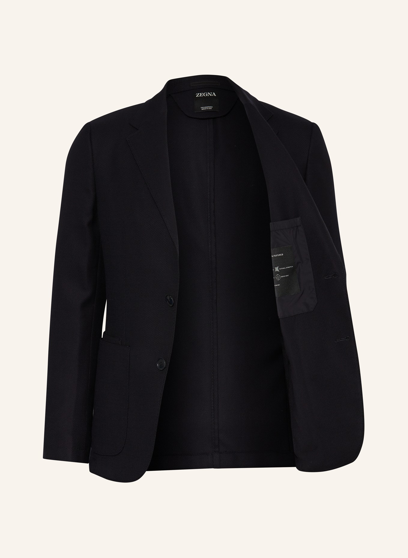ZEGNA Tailored jacket extra slim fit, Color: 1A7 Navy (Image 4)