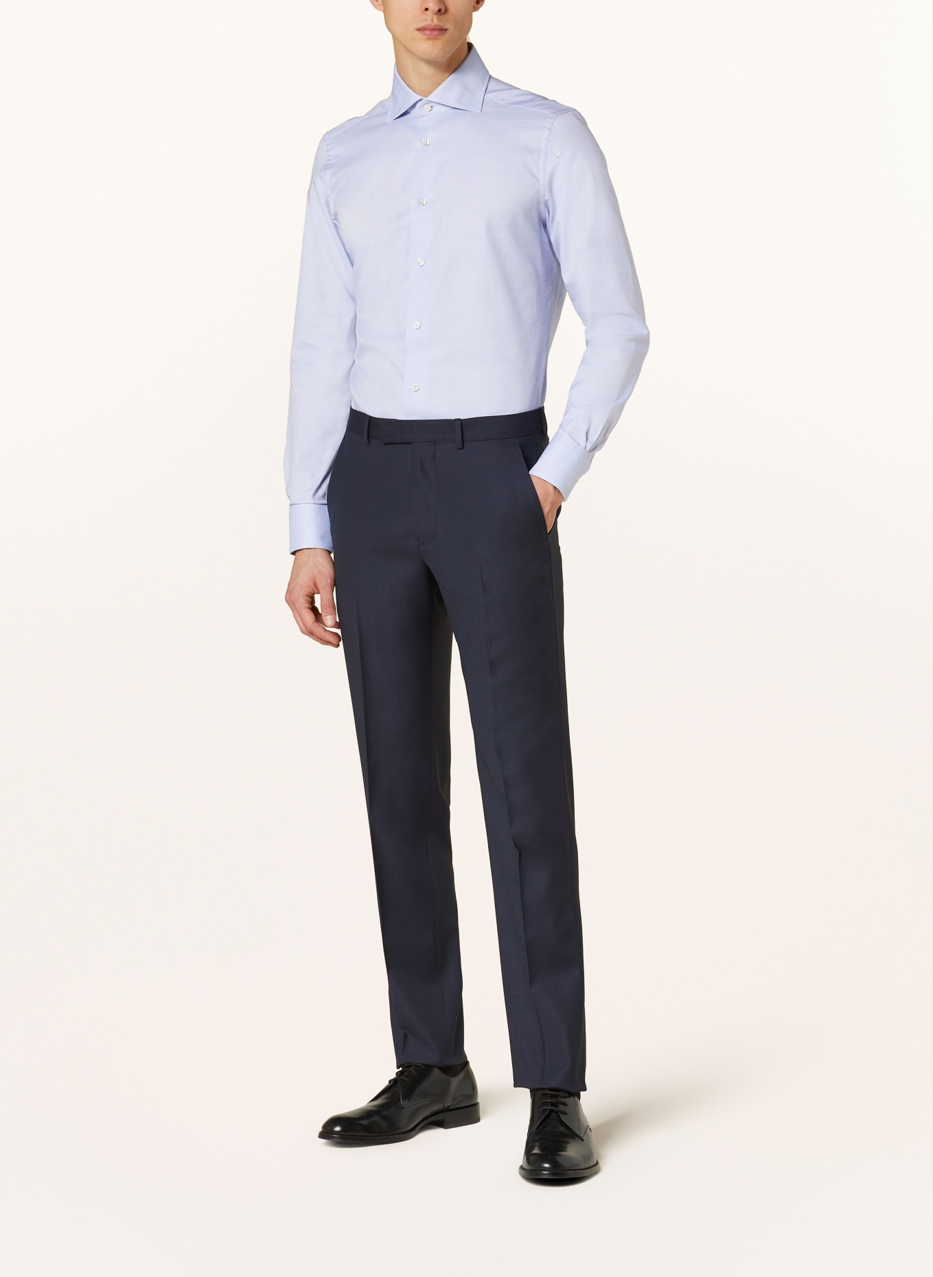 ZEGNA Oblek MILANO Slim Fit, Barva: 2A7 Smoke Blue (Obrázek 4)