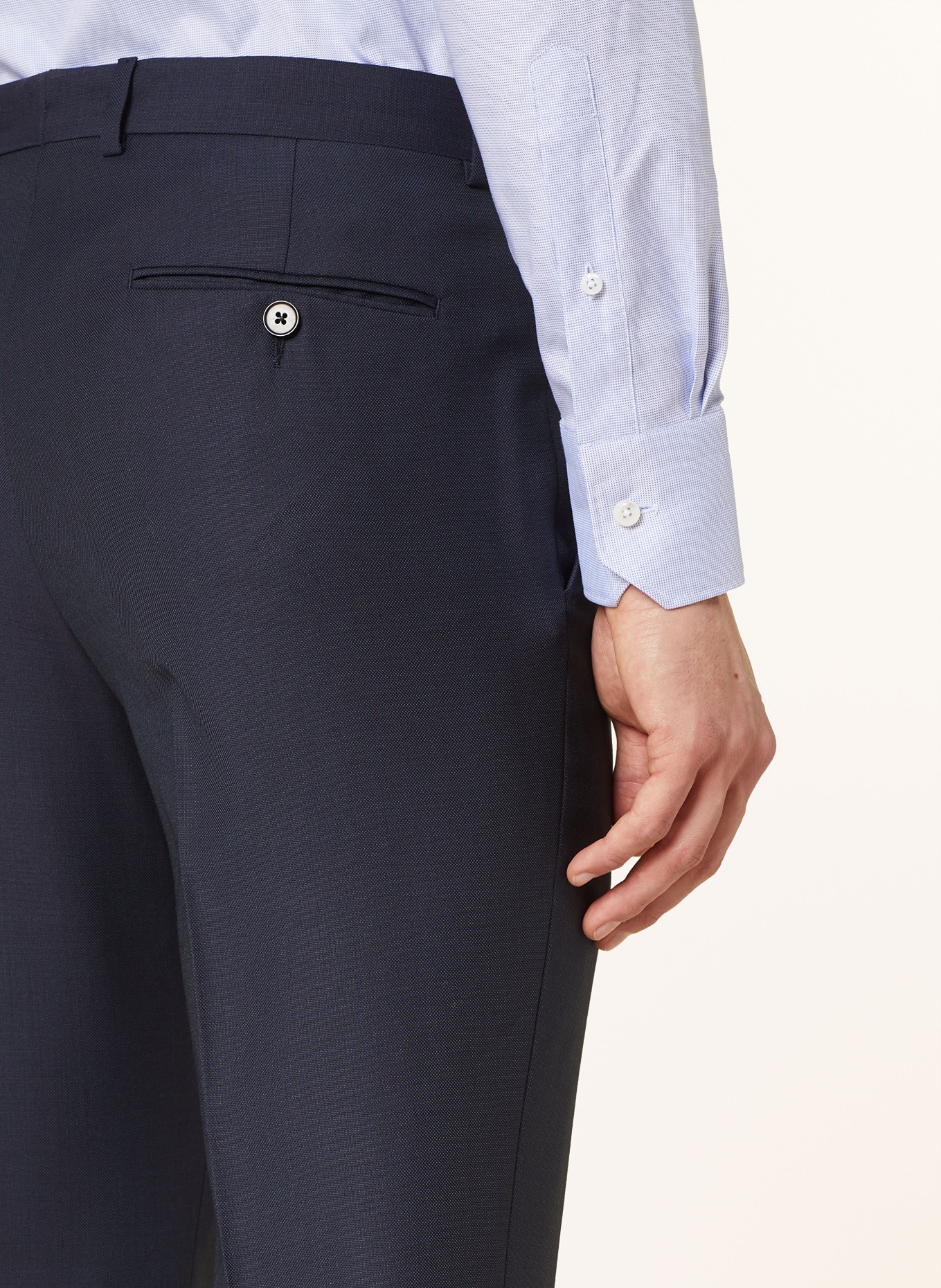 ZEGNA Anzug MILANO Slim Fit, Farbe: 2A7 Smoke Blue (Bild 7)