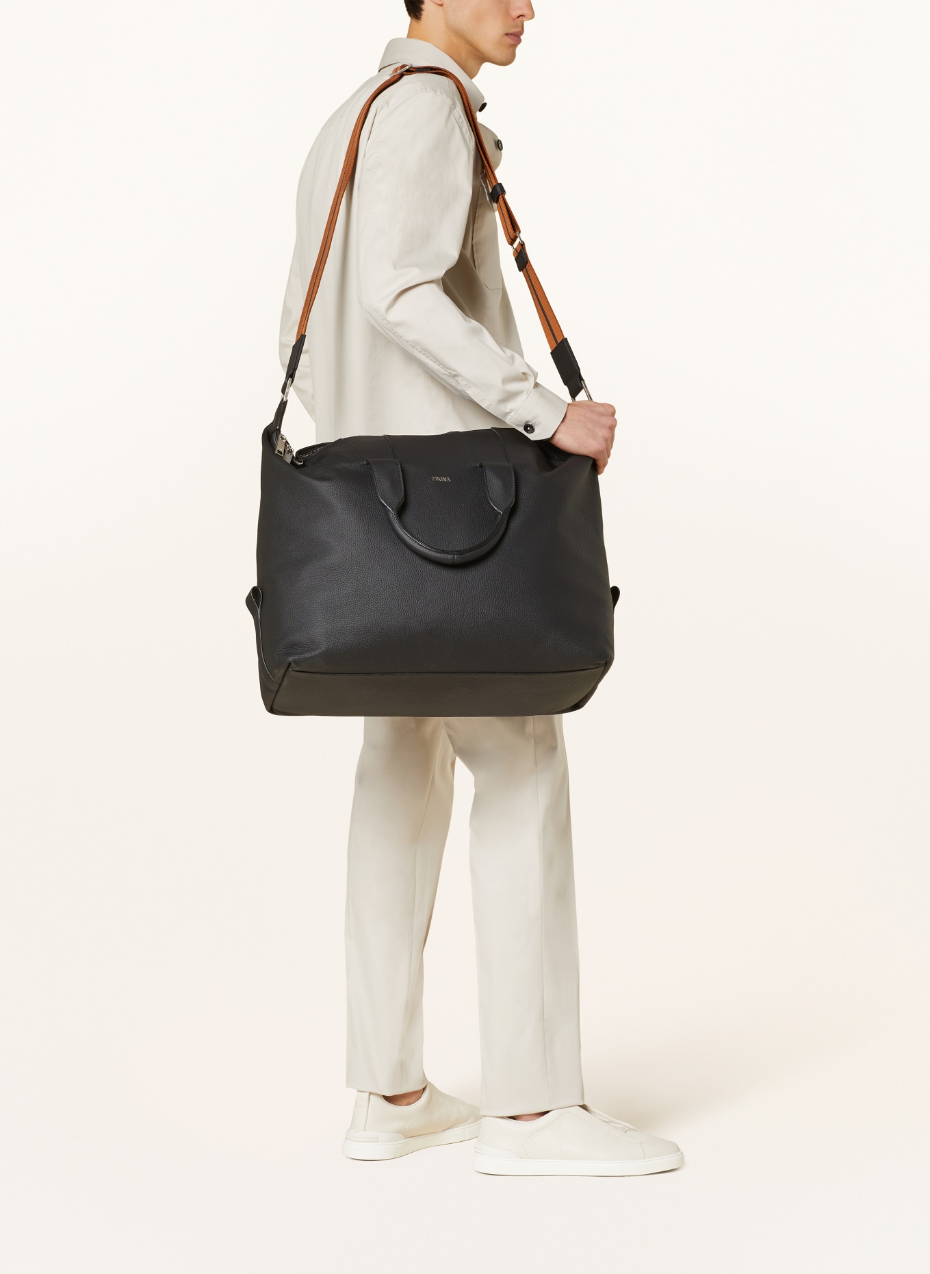 ZEGNA Weekend Bag, Color: BLACK (Image 5)