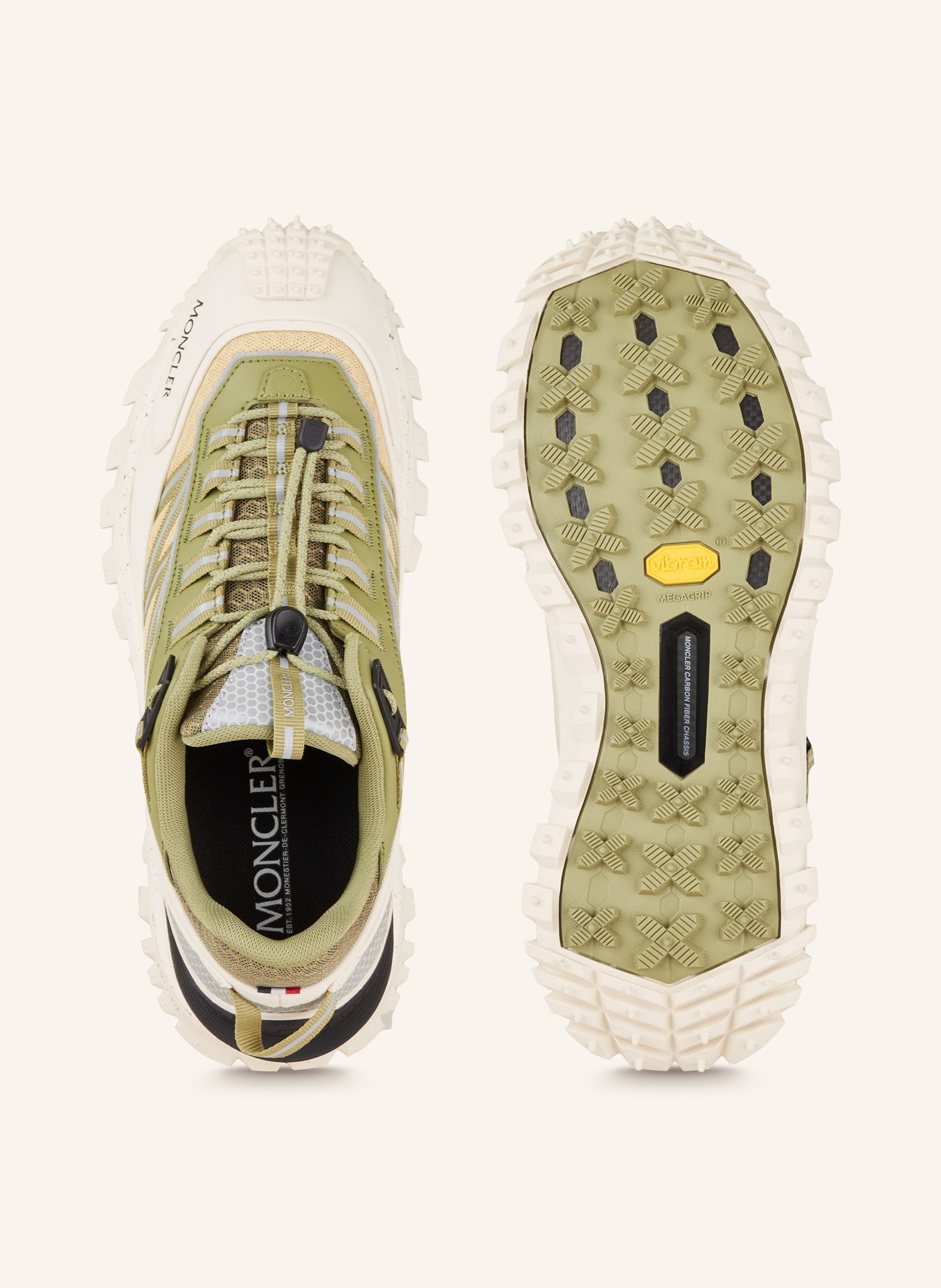MONCLER Sneakers TRAILGRIP, Color: KHAKI (Image 5)