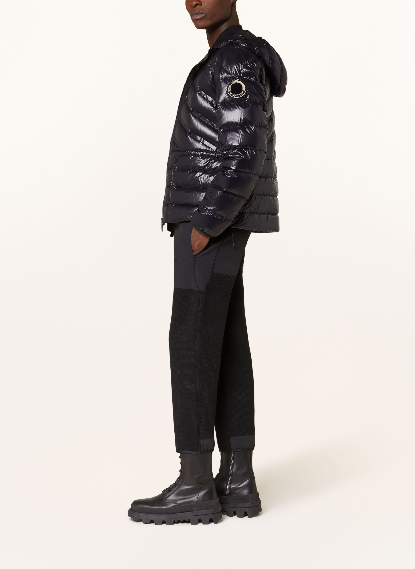 MONCLER Pants in jogger style, Color: BLACK (Image 4)