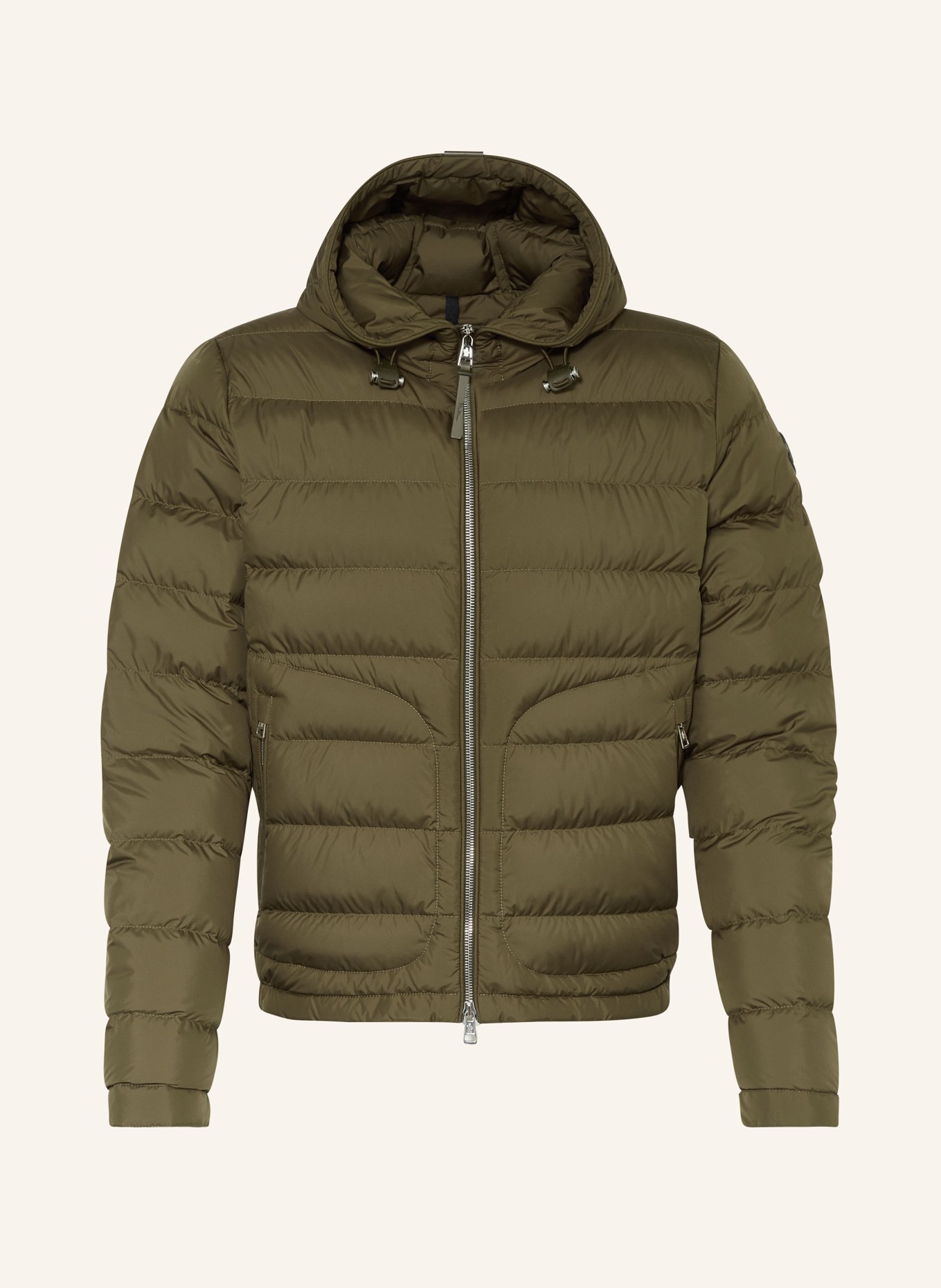 MONCLER Down jacket SESTRIERE, Color: OLIVE (Image 1)