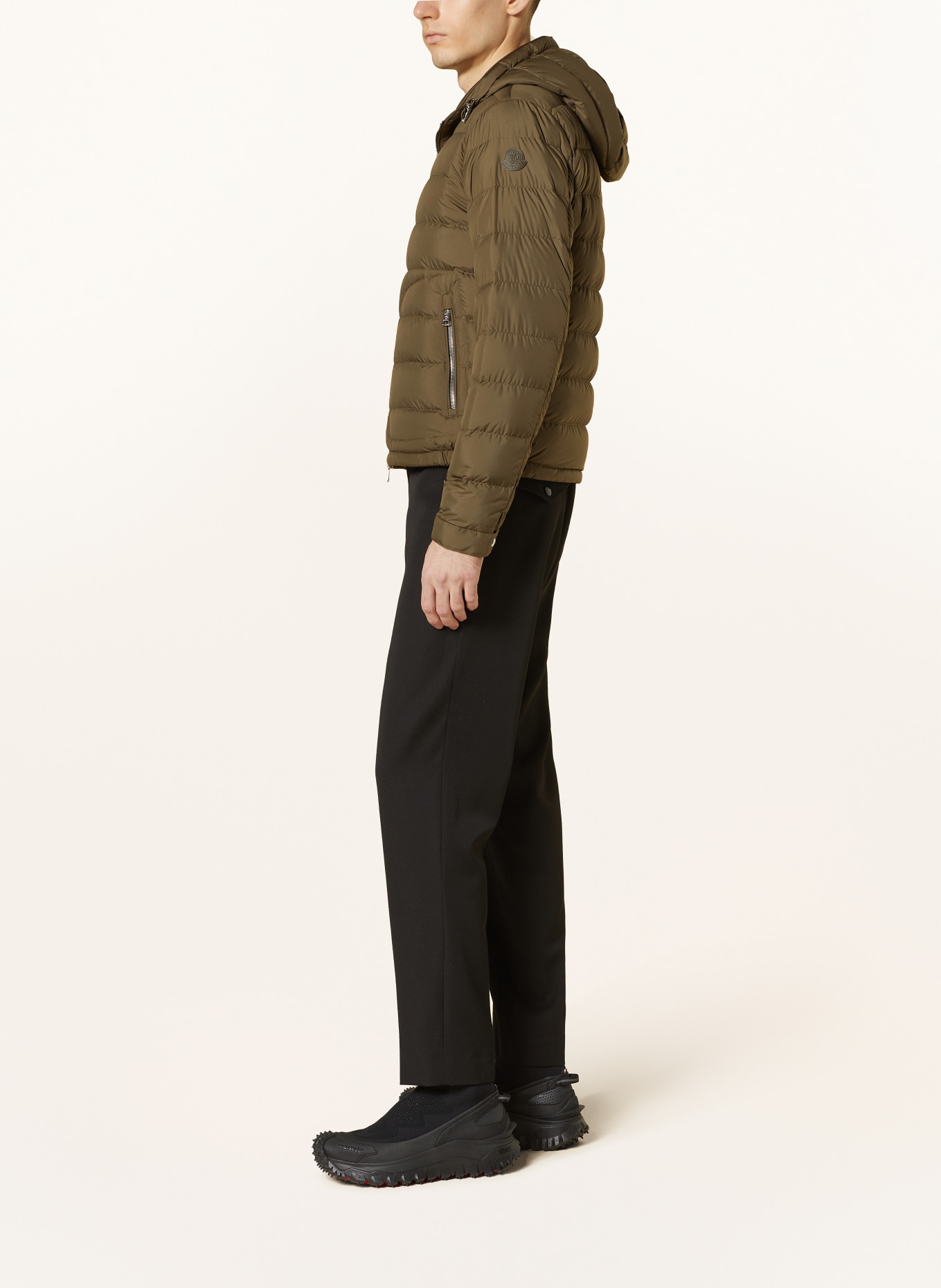 MONCLER Down jacket SESTRIERE, Color: OLIVE (Image 4)