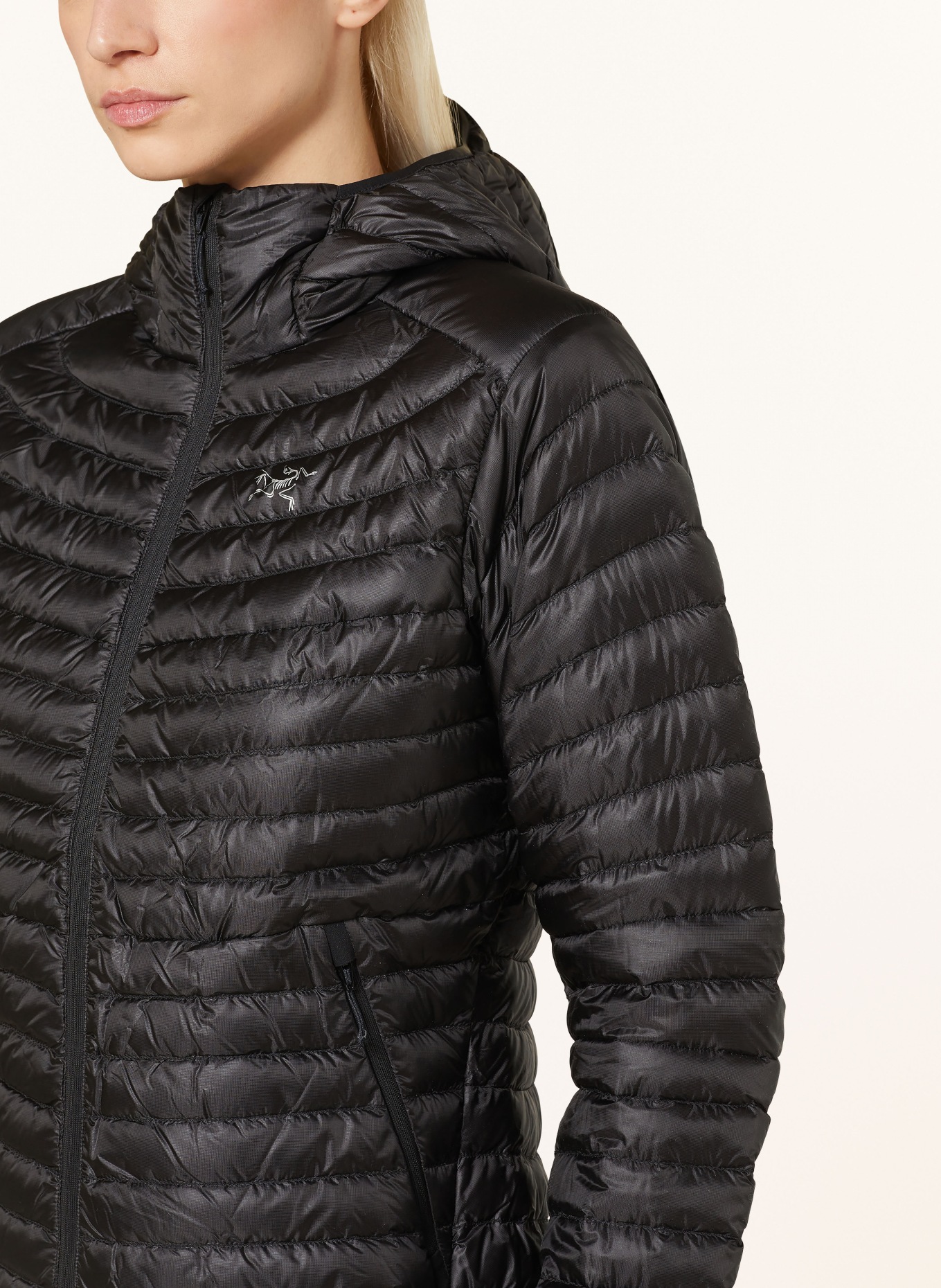ARC'TERYX Lightweight down jacket CERIUM, Color: BLACK (Image 4)
