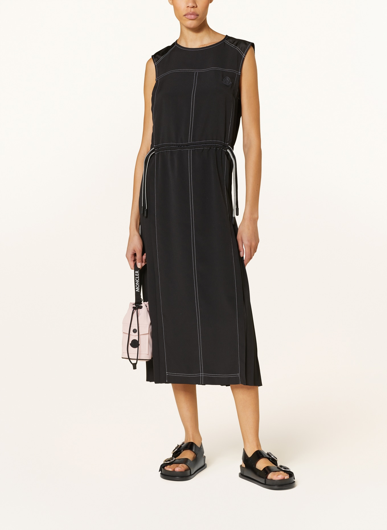 MONCLER Dress, Color: BLACK (Image 2)