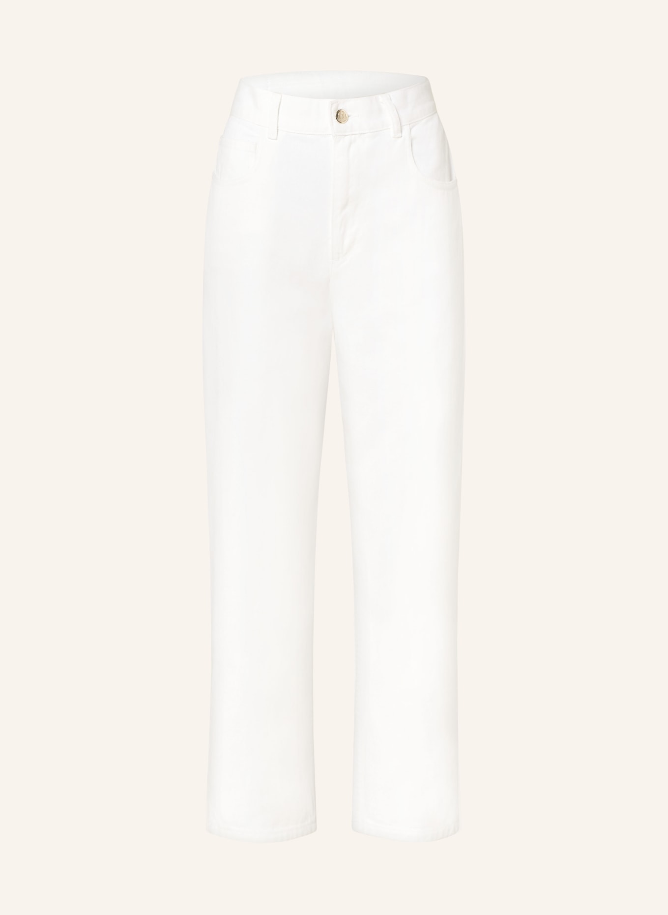 MONCLER 7/8 jeans, Color: WHITE (Image 1)