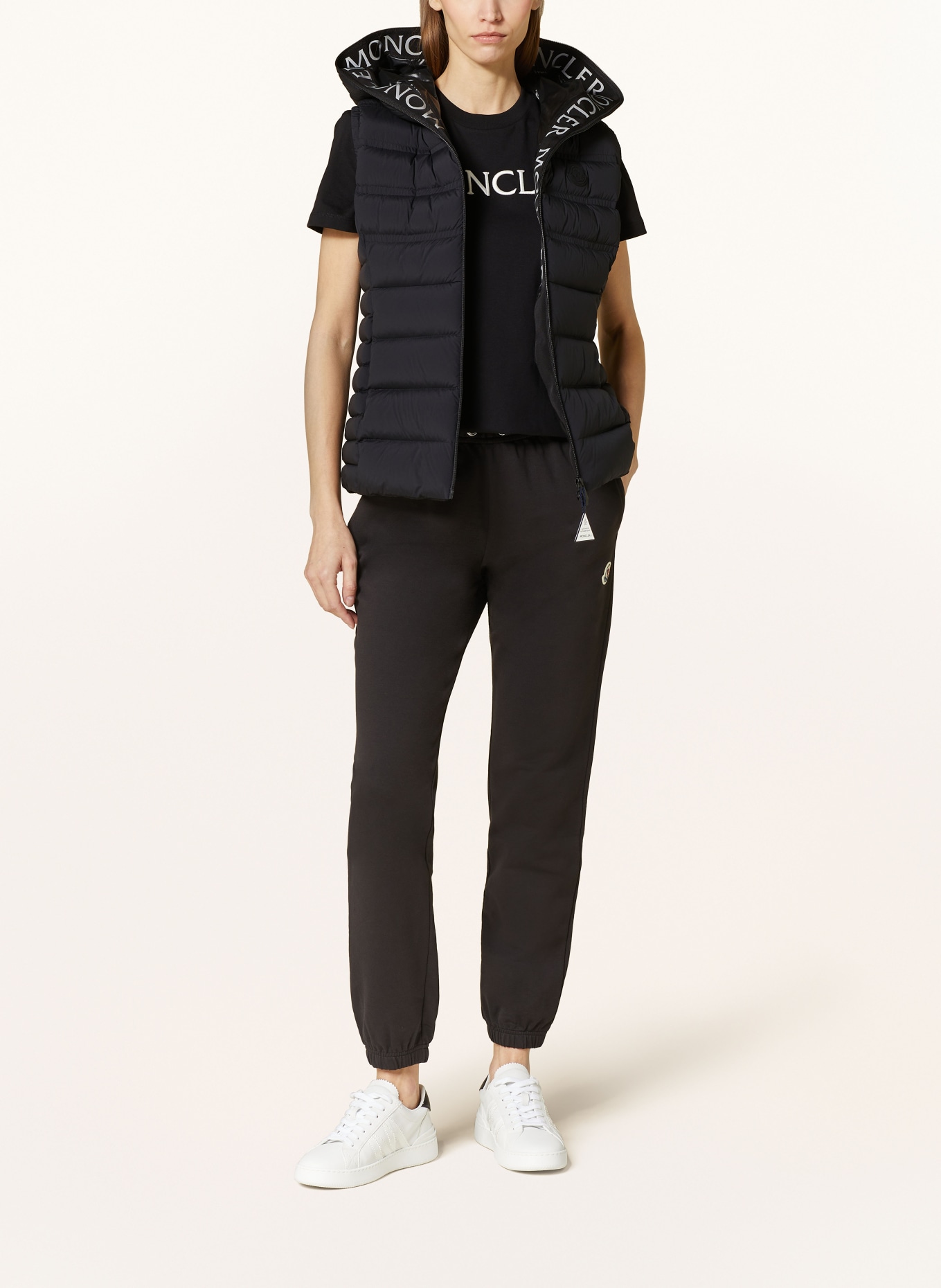 MONCLER Daunenweste ALITERSE: SCHWARZ