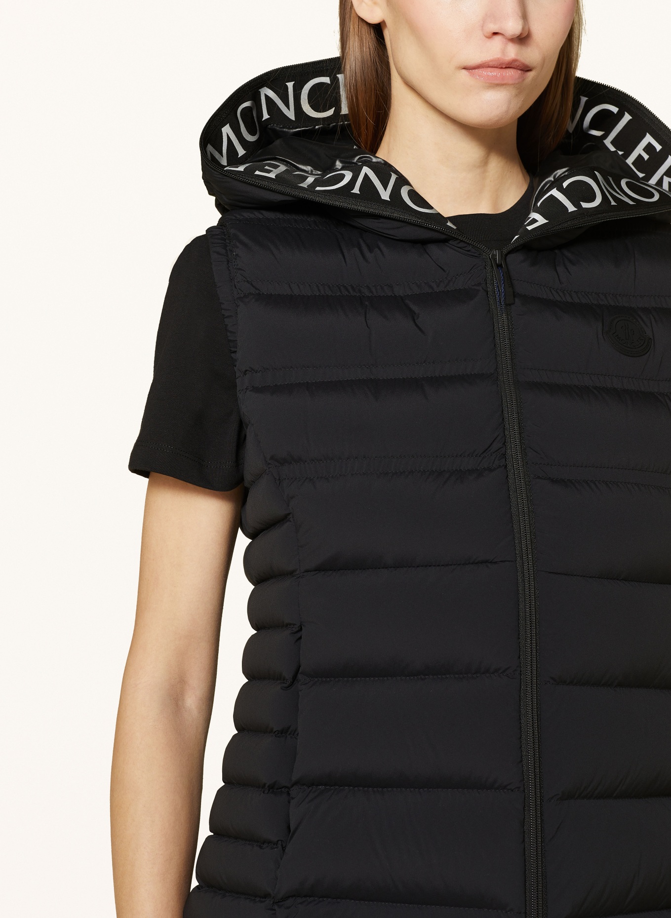MONCLER Daunenweste ALITERSE: SCHWARZ