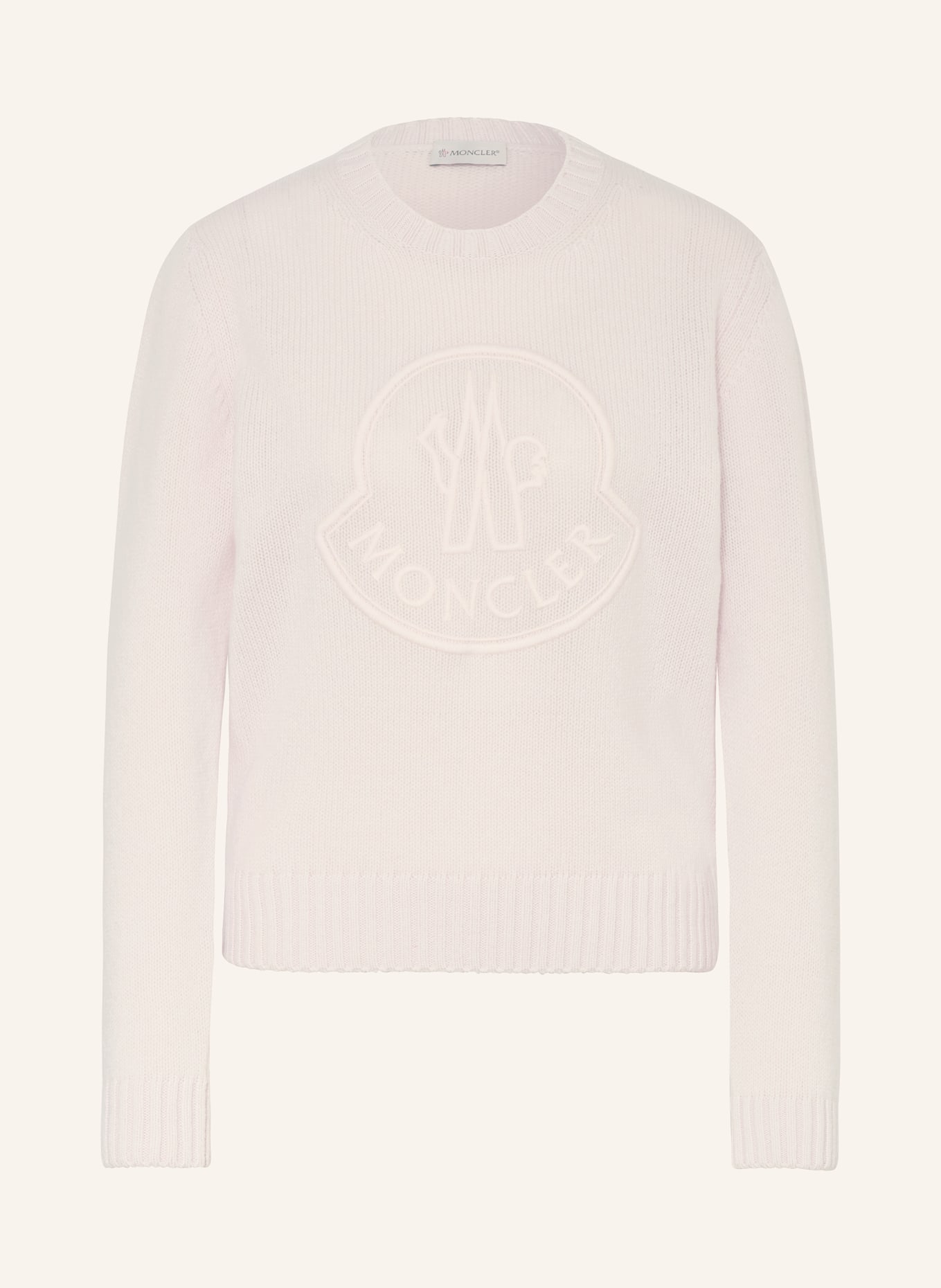 MONCLER Sweater with cashmere, Color: LIGHT PURPLE (Image 1)