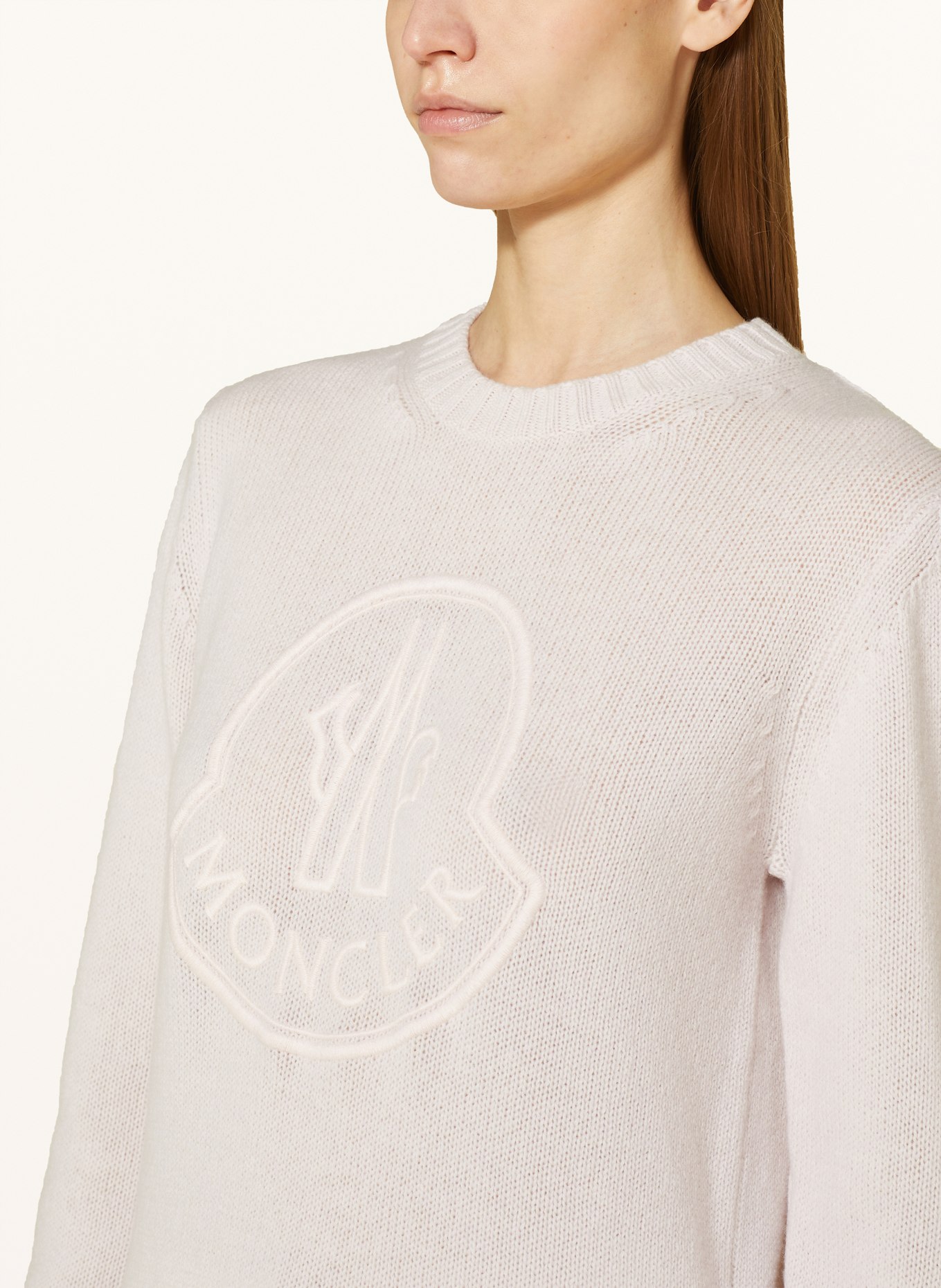 MONCLER Sweater with cashmere, Color: LIGHT PURPLE (Image 4)
