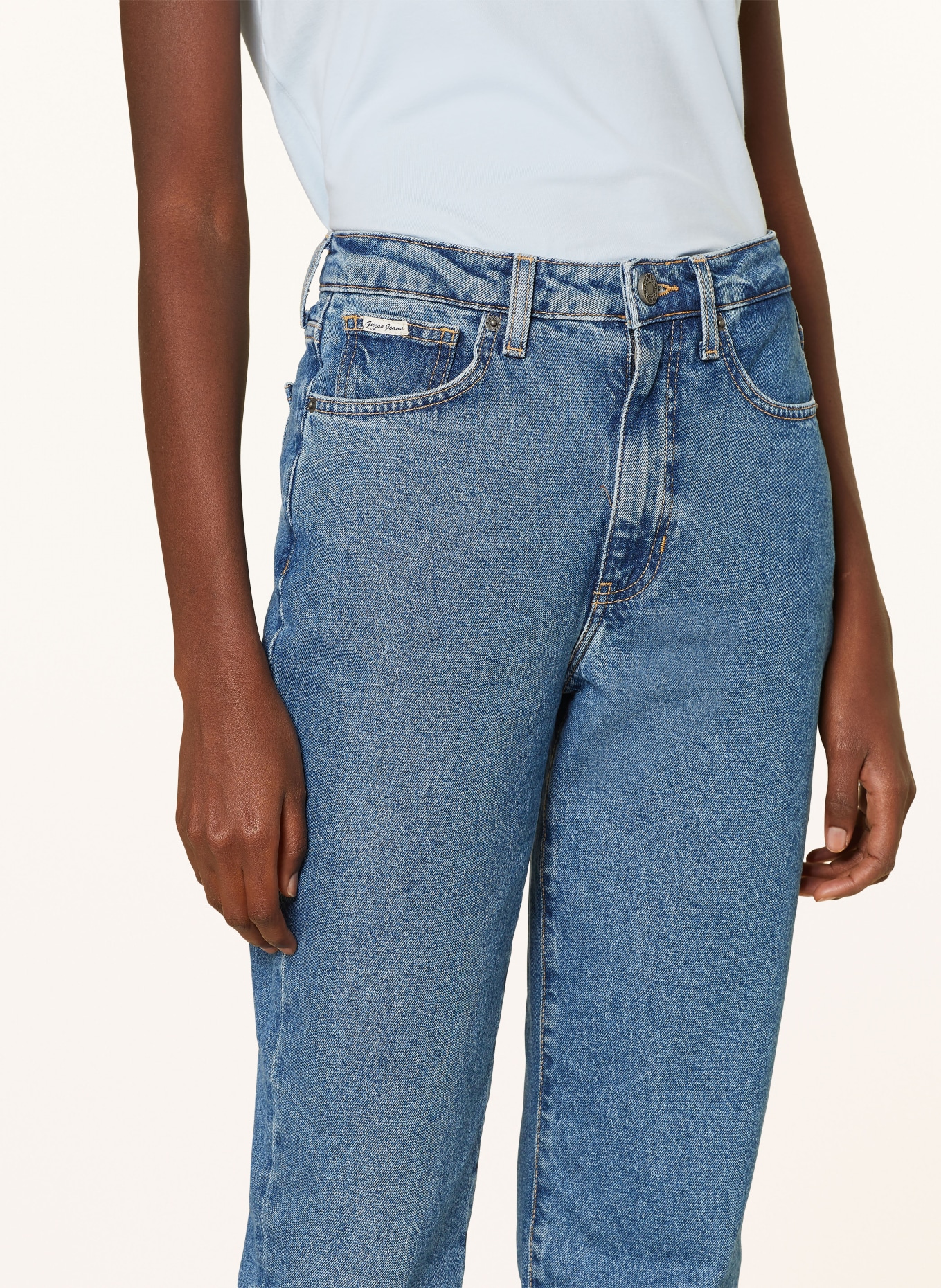 GUESS JEANS Mom jeans G06, Color: M3DW GJ MEDIUM WASH (Image 5)