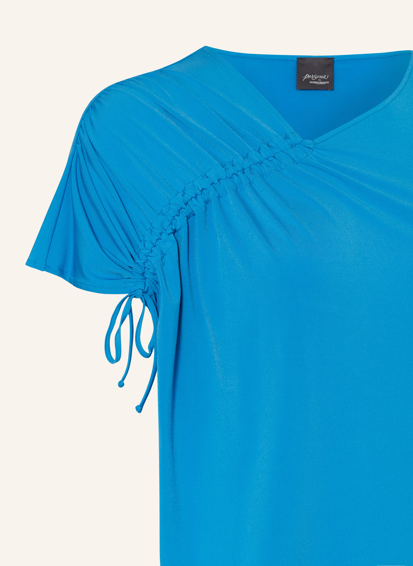 MARINA RINALDI PERSONA T-shirt, Color: TURQUOISE (Image 3)