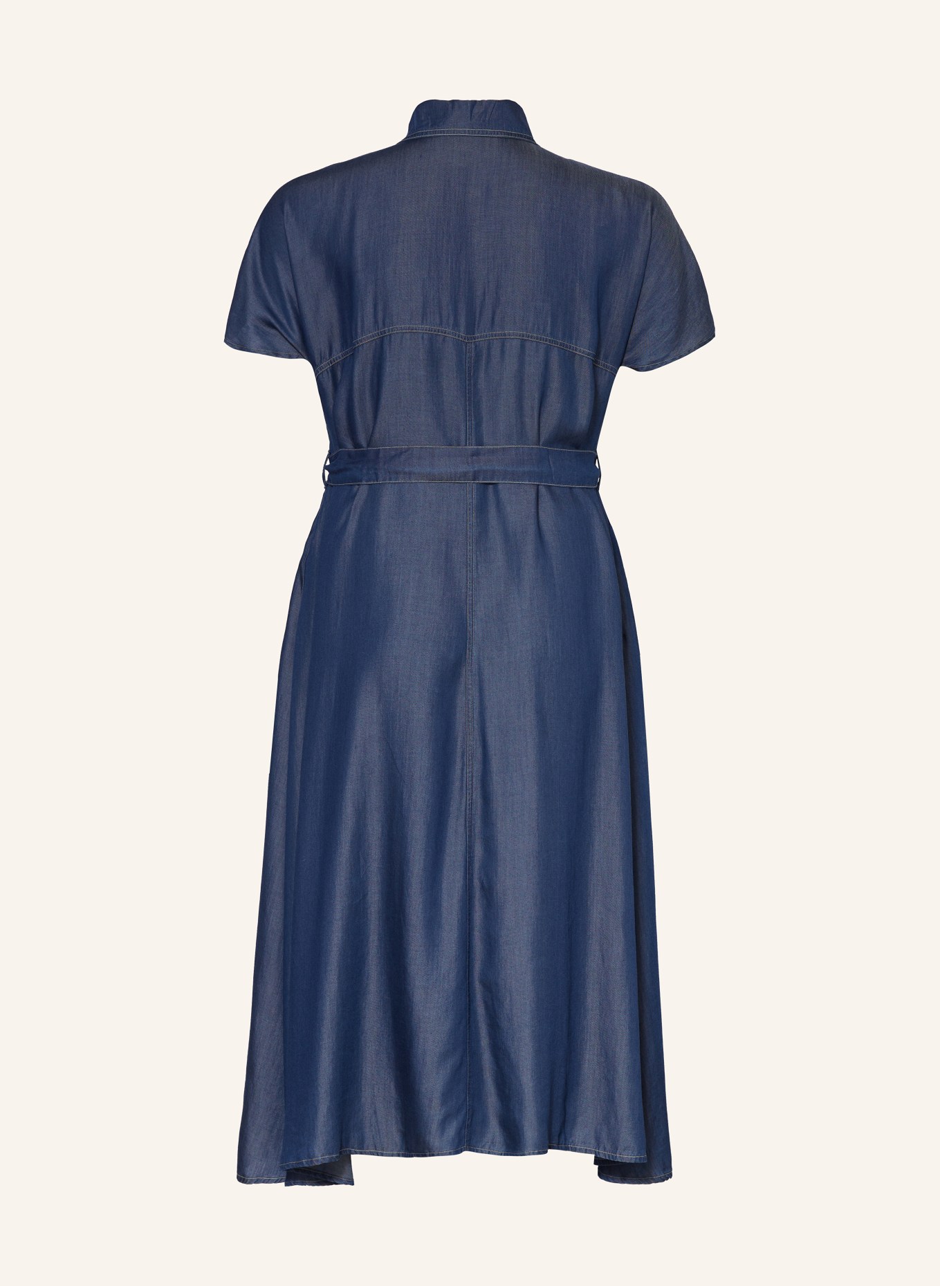 MARINA RINALDI PERSONA Hemdblusenkleid in Jeansoptik, Farbe: BLAU (Bild 2)