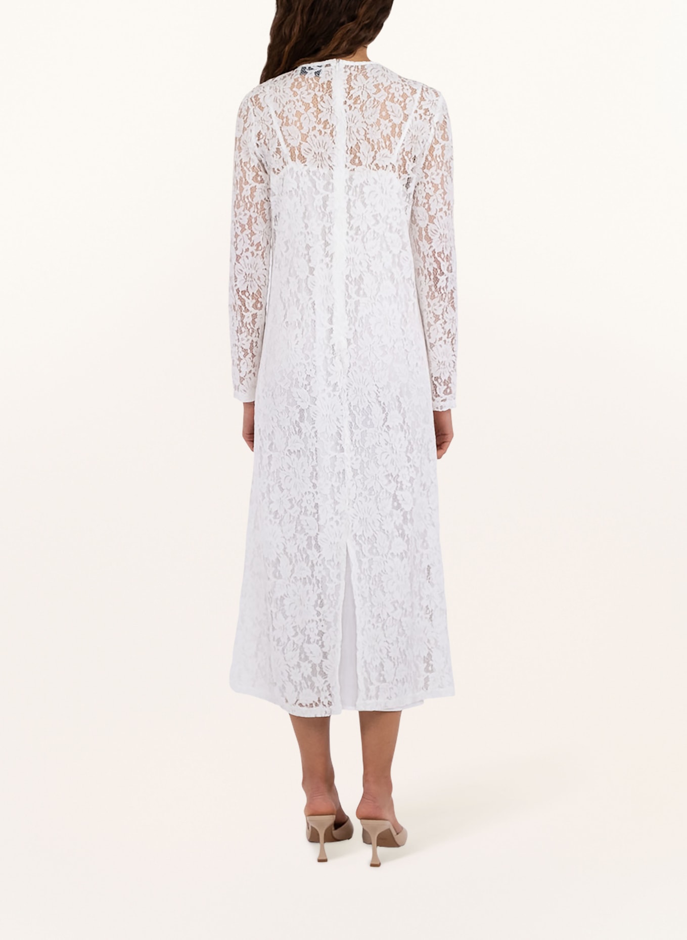 NEO NOIR Lace dress MARY, Color: WHITE (Image 3)