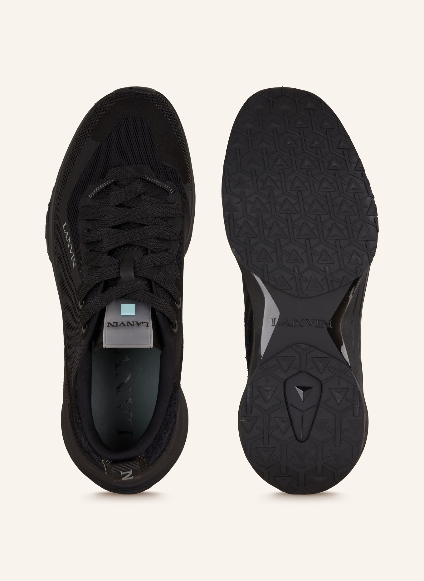 Lanvin runners black online