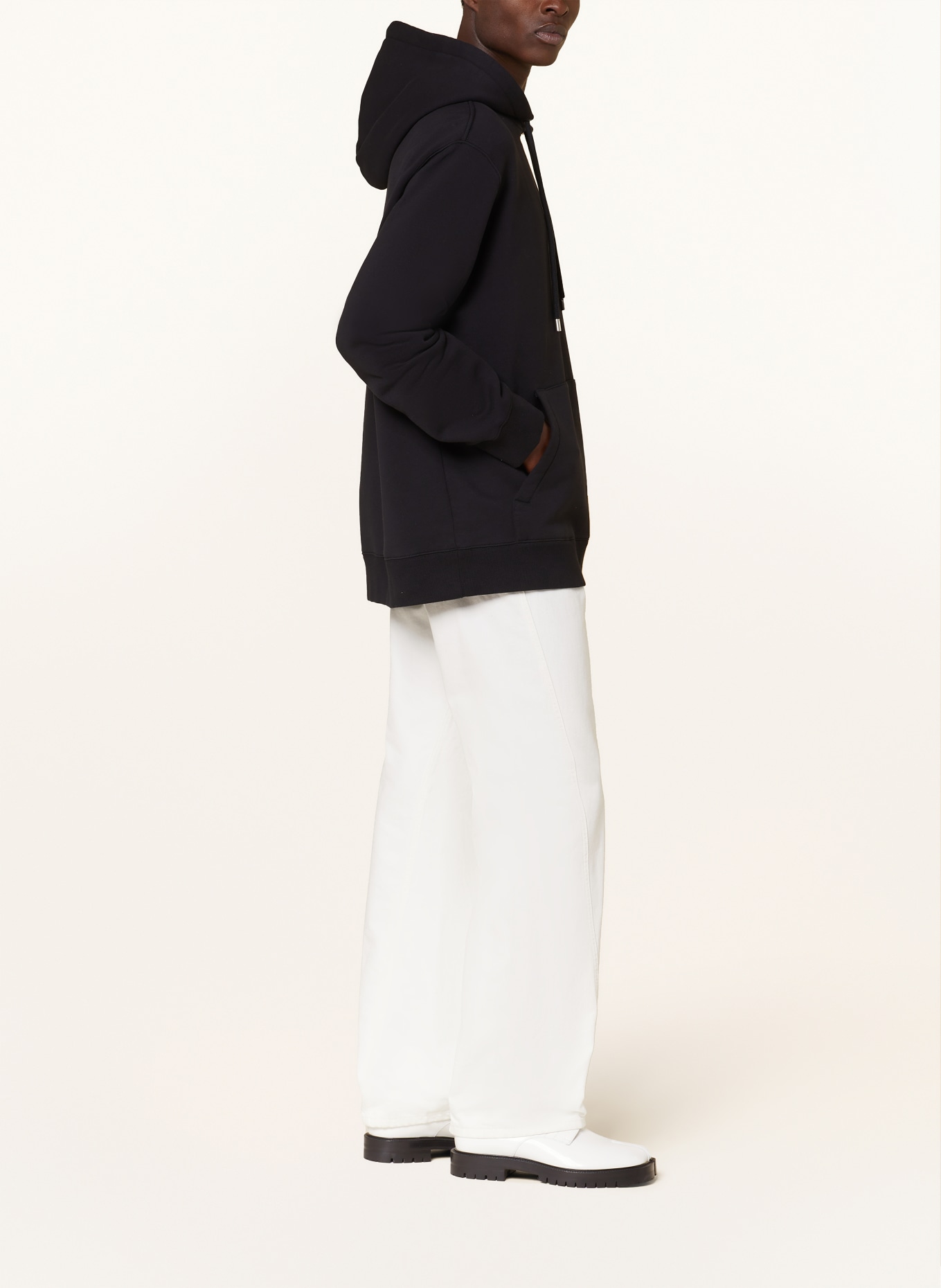 LANVIN Oversized hoodie, Color: BLACK (Image 4)