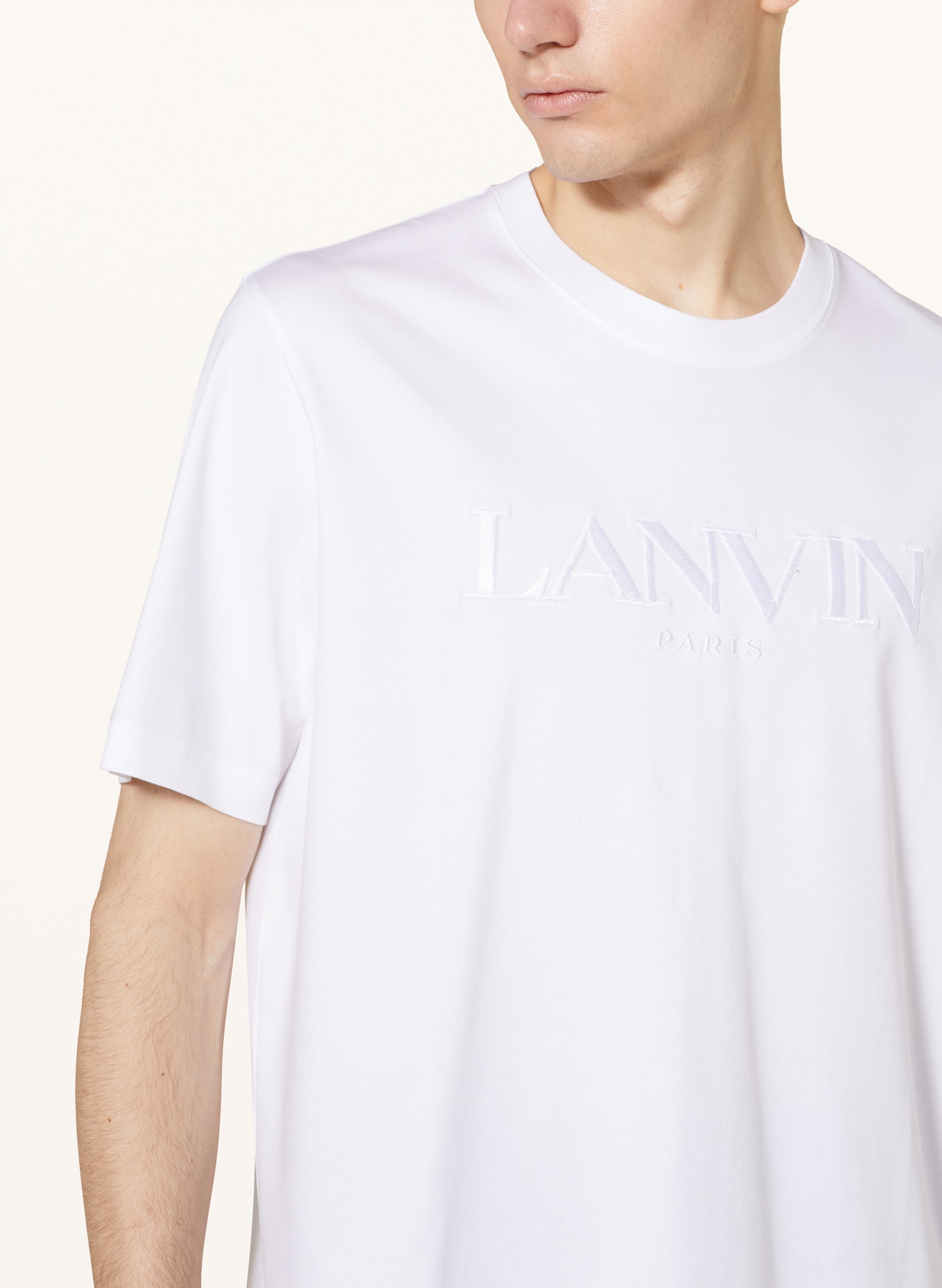 LANVIN T-shirt, Kolor: BIAŁY (Obrazek 4)