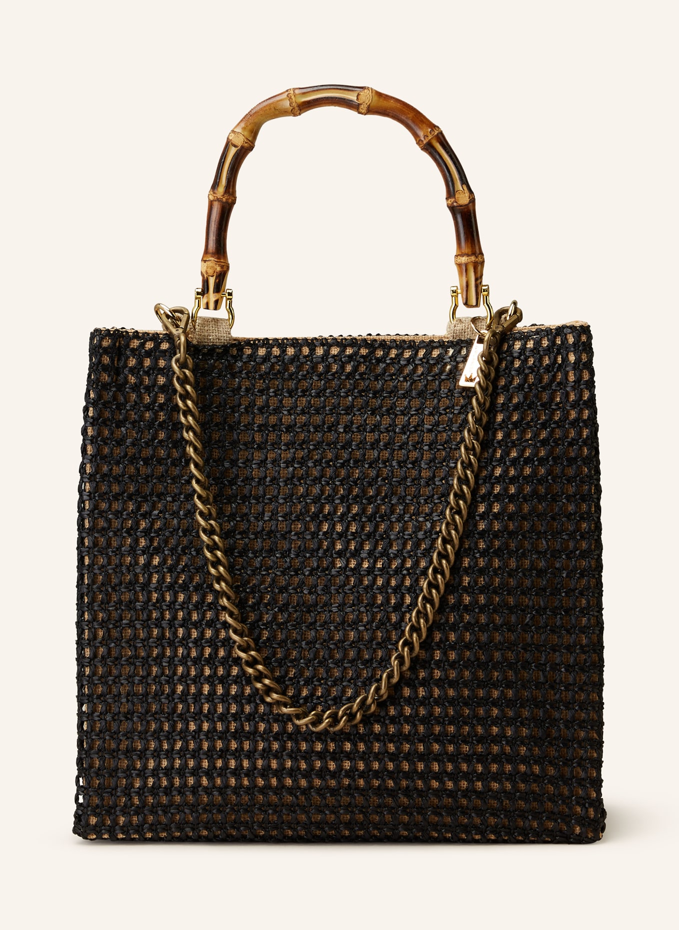 La MILANESA Handbag AMERICANO, Color: BLACK (Image 1)