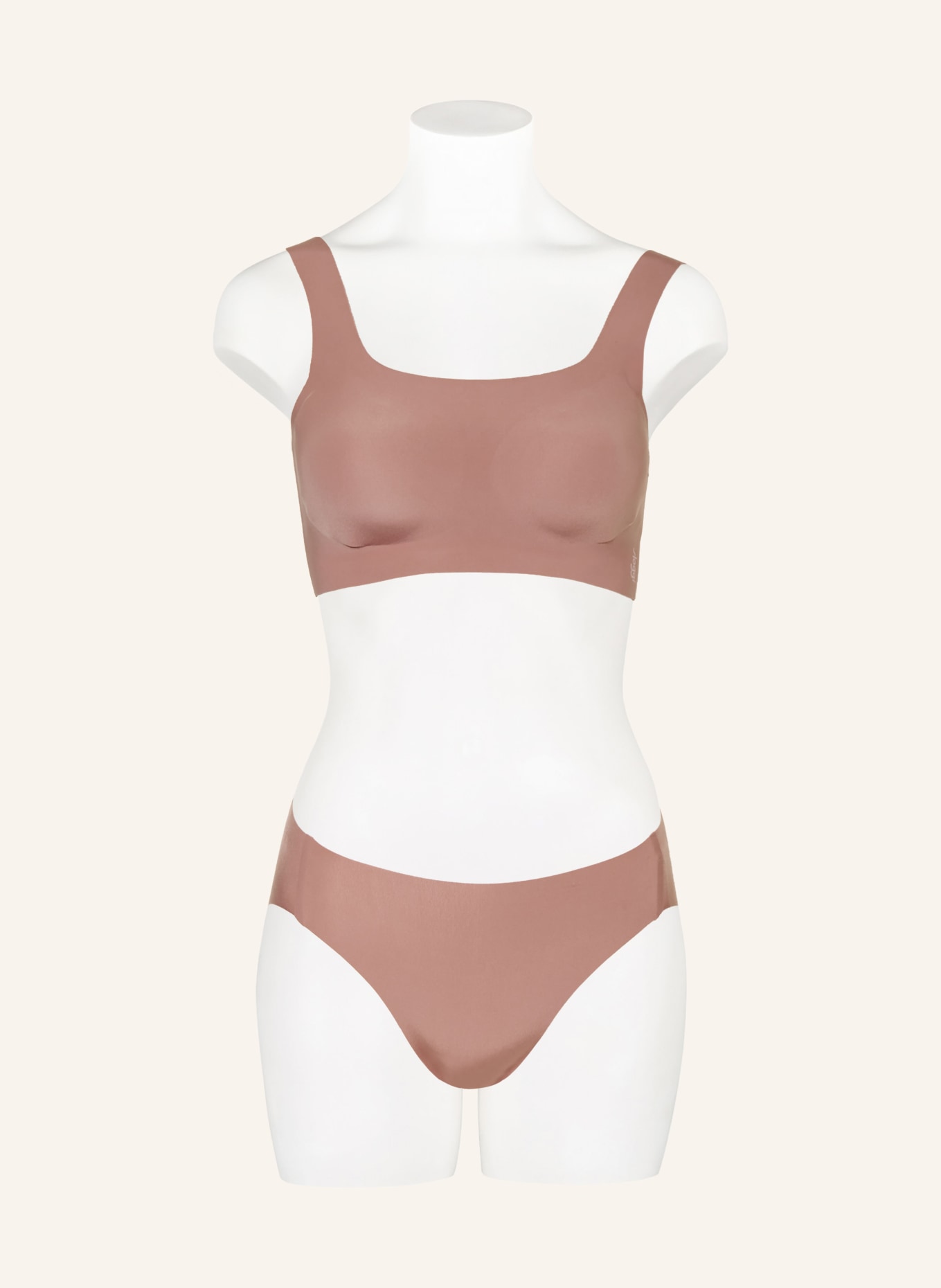 sloggi Bustier ZERO FEEL 2.0: HELLBRAUN