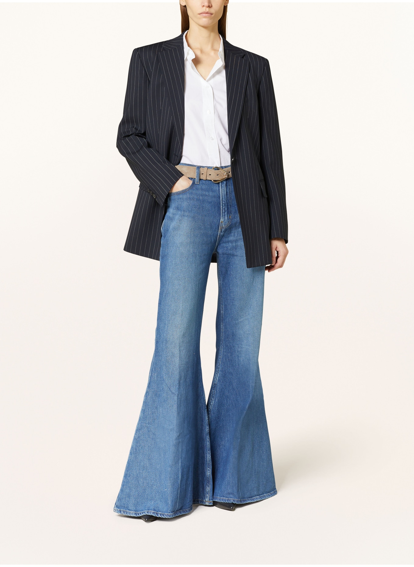 FRAME Flared jeans THE EXTREME FLARE, Color: BLUE (Image 2)