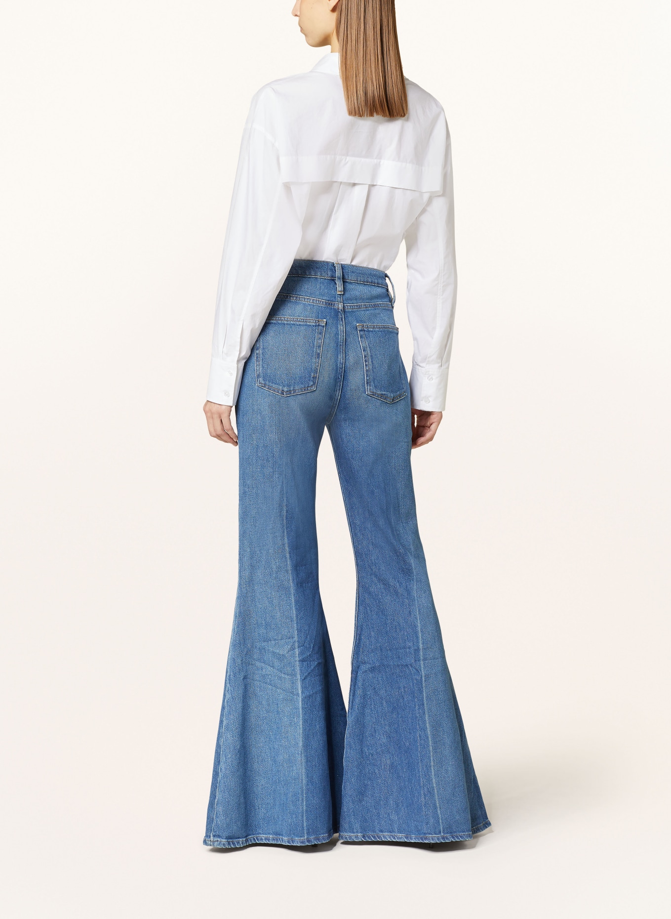 FRAME Flared jeans THE EXTREME FLARE, Color: BLUE (Image 3)