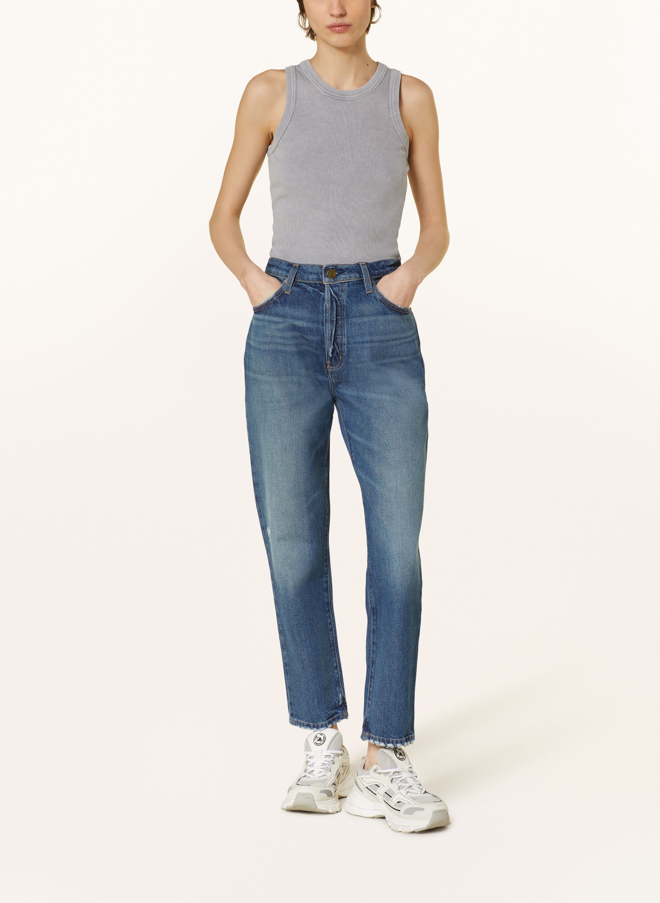 FRAME Straight Jeans LE MEC, Farbe: BLAU (Bild 2)